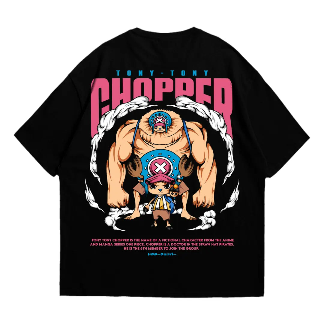 Playera oversize One piece - Chopper #1 HOODEE