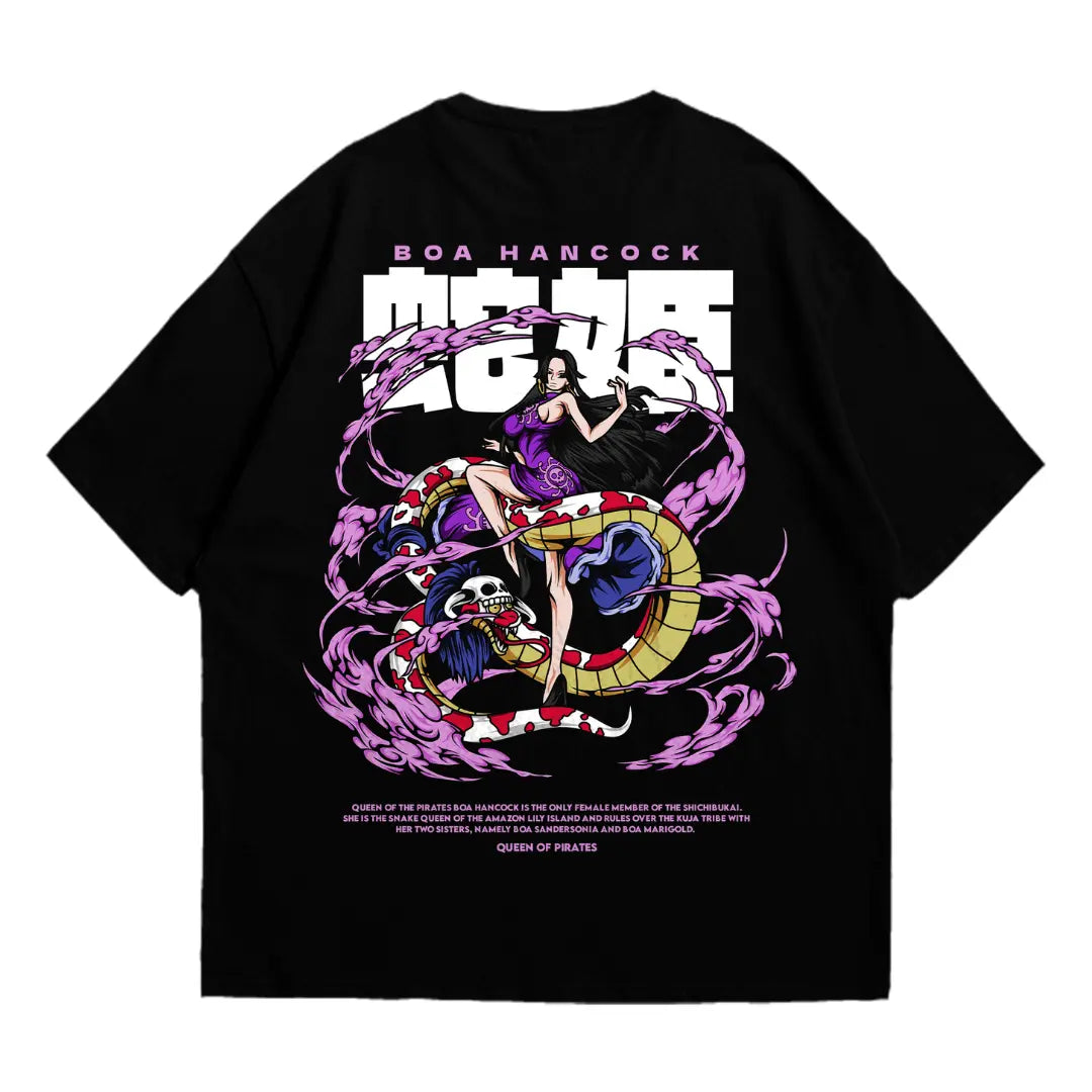 Playera oversize One piece - Boa hancock #1 HOODEE