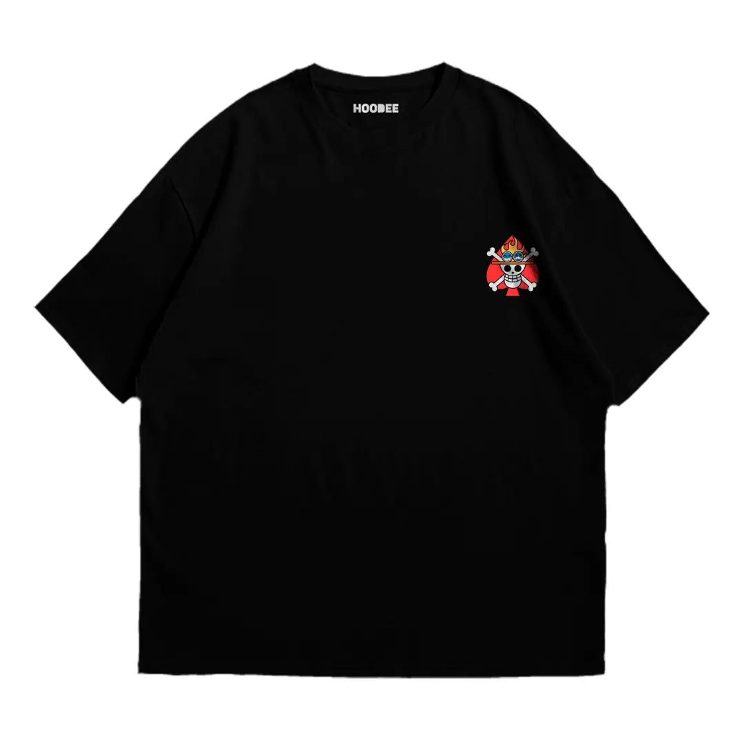 Playera oversize One piece - Ace #1 HOODEE