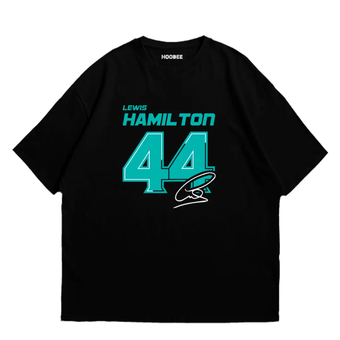 Playera oversize - Lewis Hamilton HOODEE