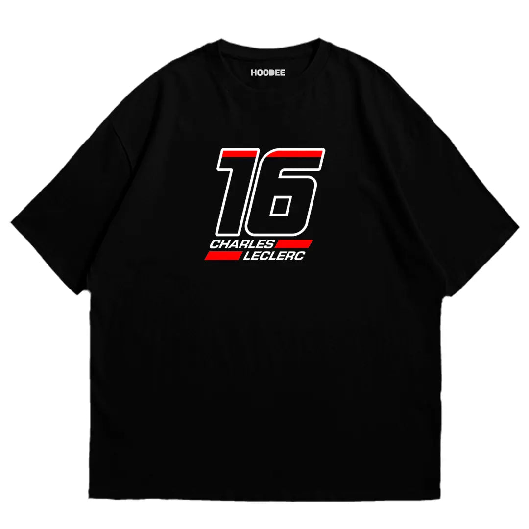 Playera oversize - Charles Leclerc HOODEE