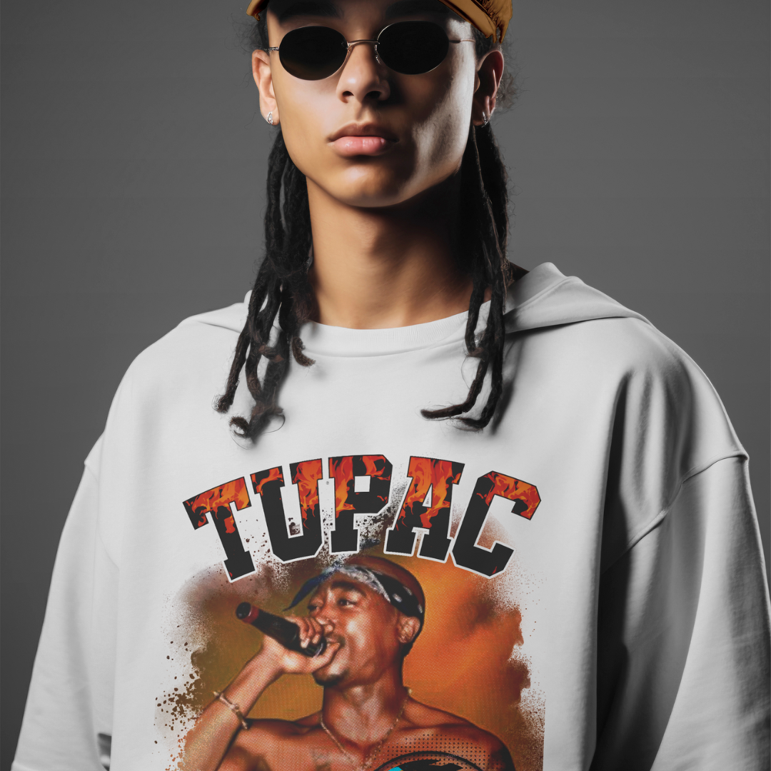 Player oversize - Tupac Shakur #43 HOODEE