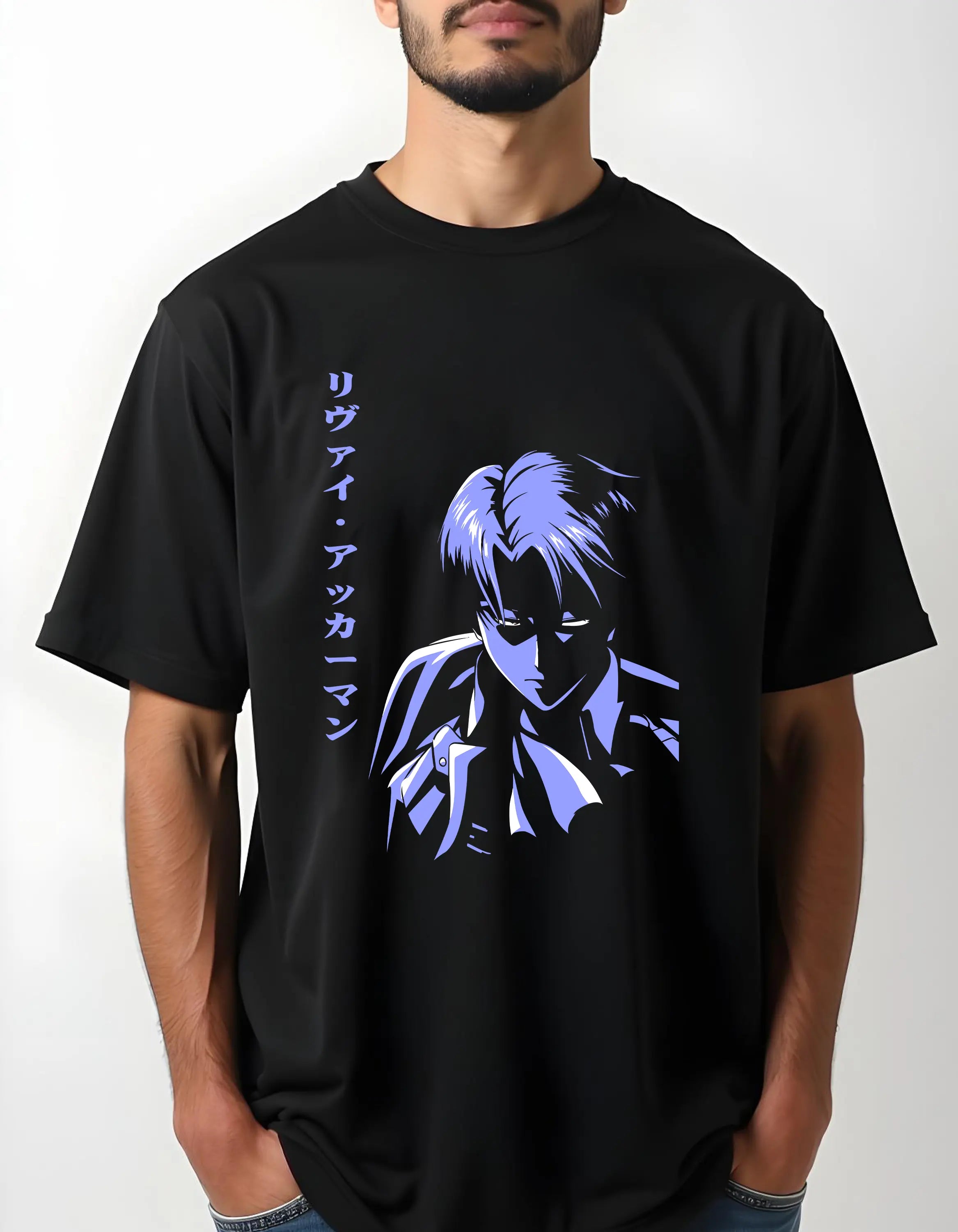 Playera oversize Attack on Titan - Ackerman HOODEE
