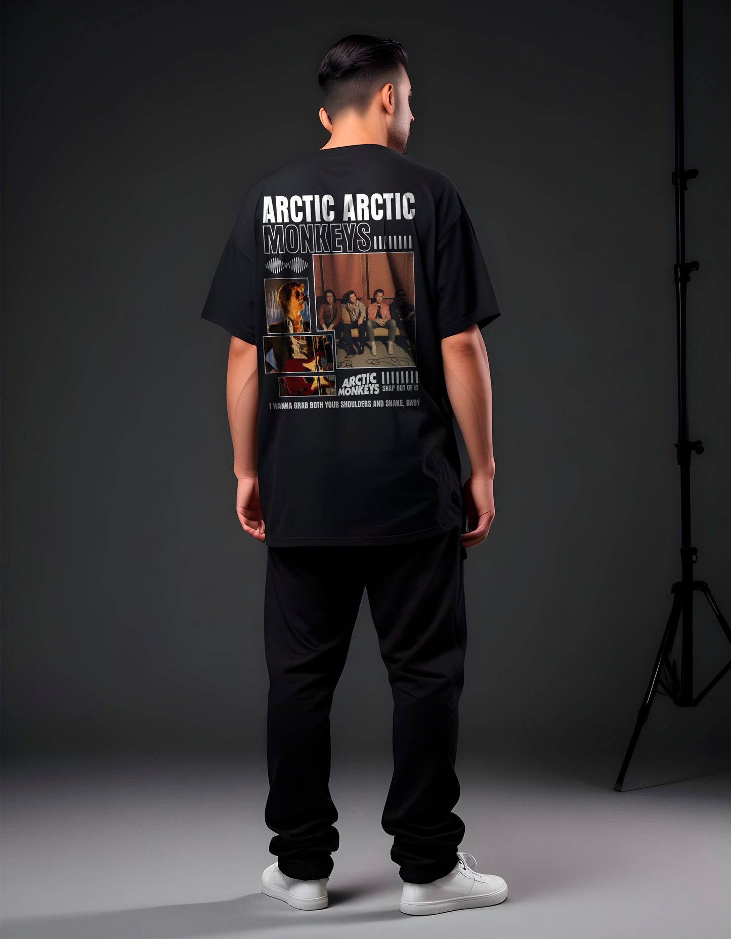 Playera oversize Artic Monkeys #1