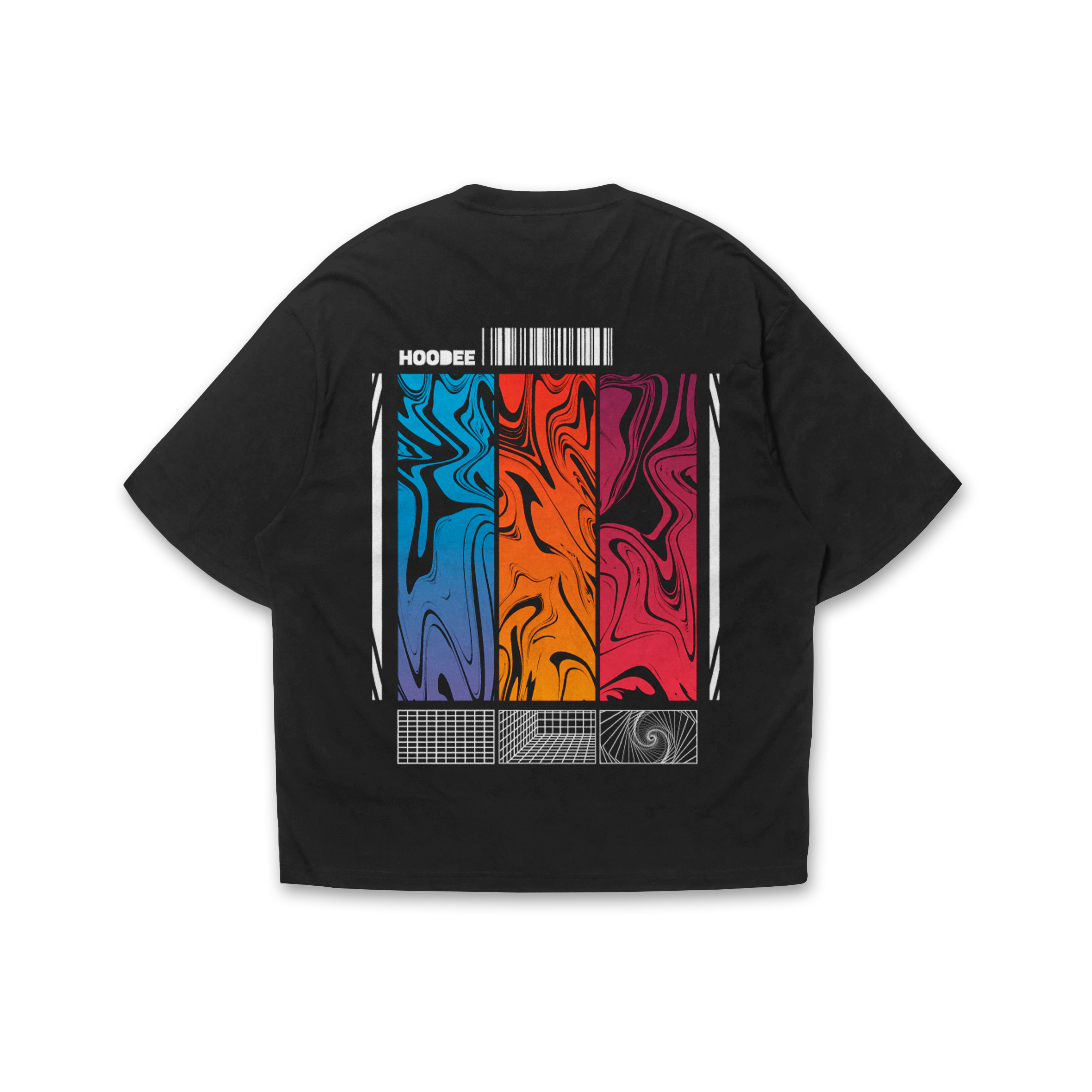 Playera oversize 3 colores
