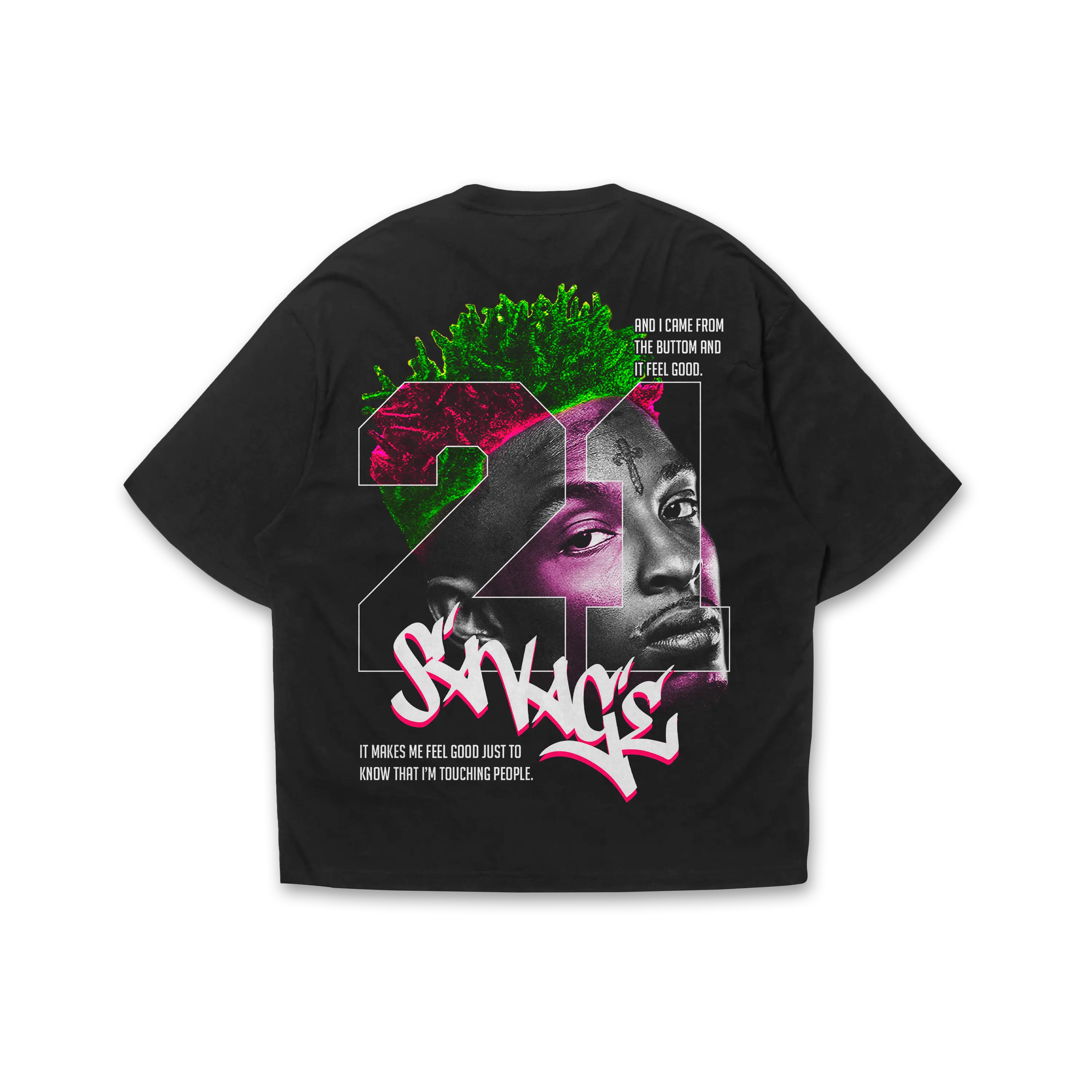 Playera 21 Savage #1 HOODEE