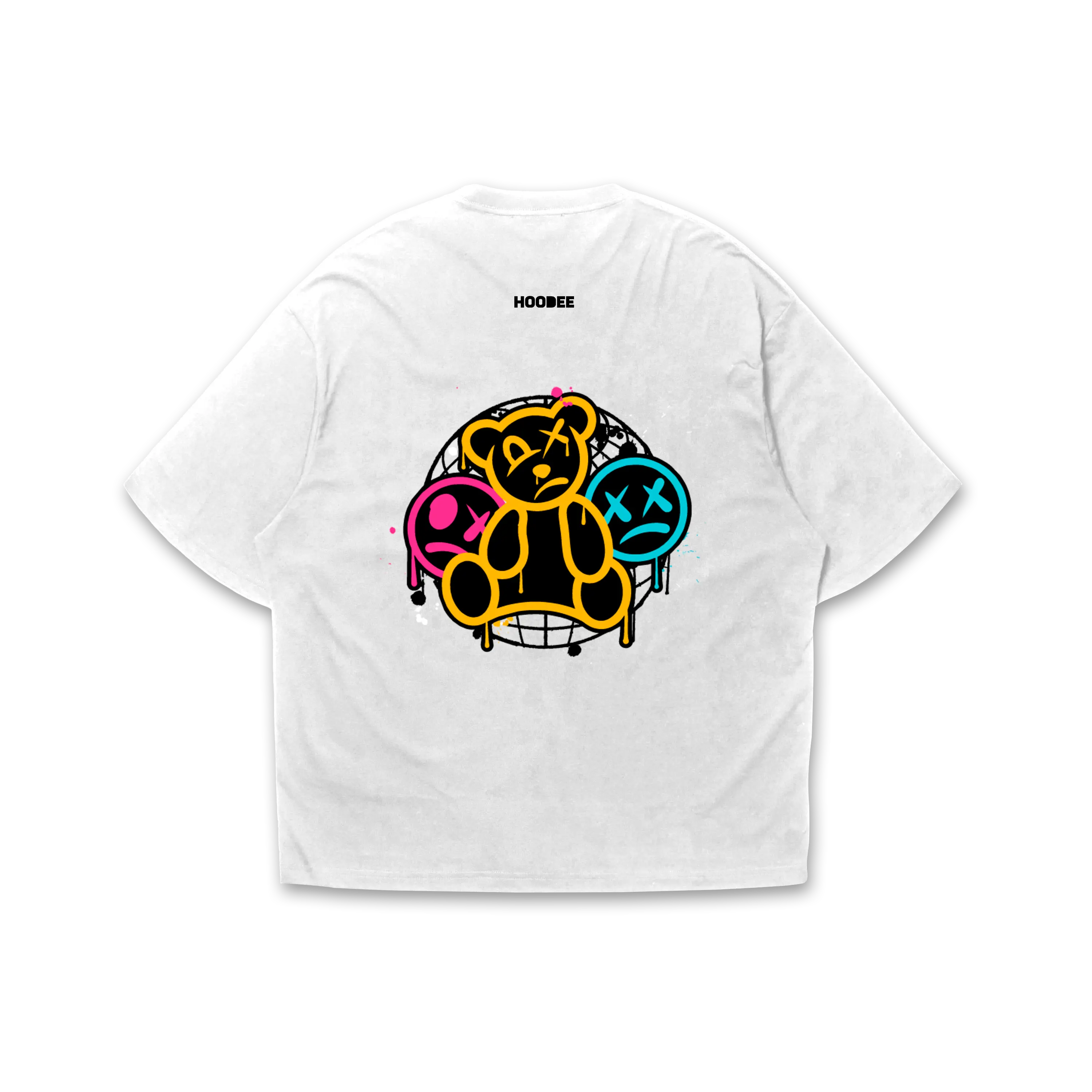 Playera oversize Hello stalkers HOODEE