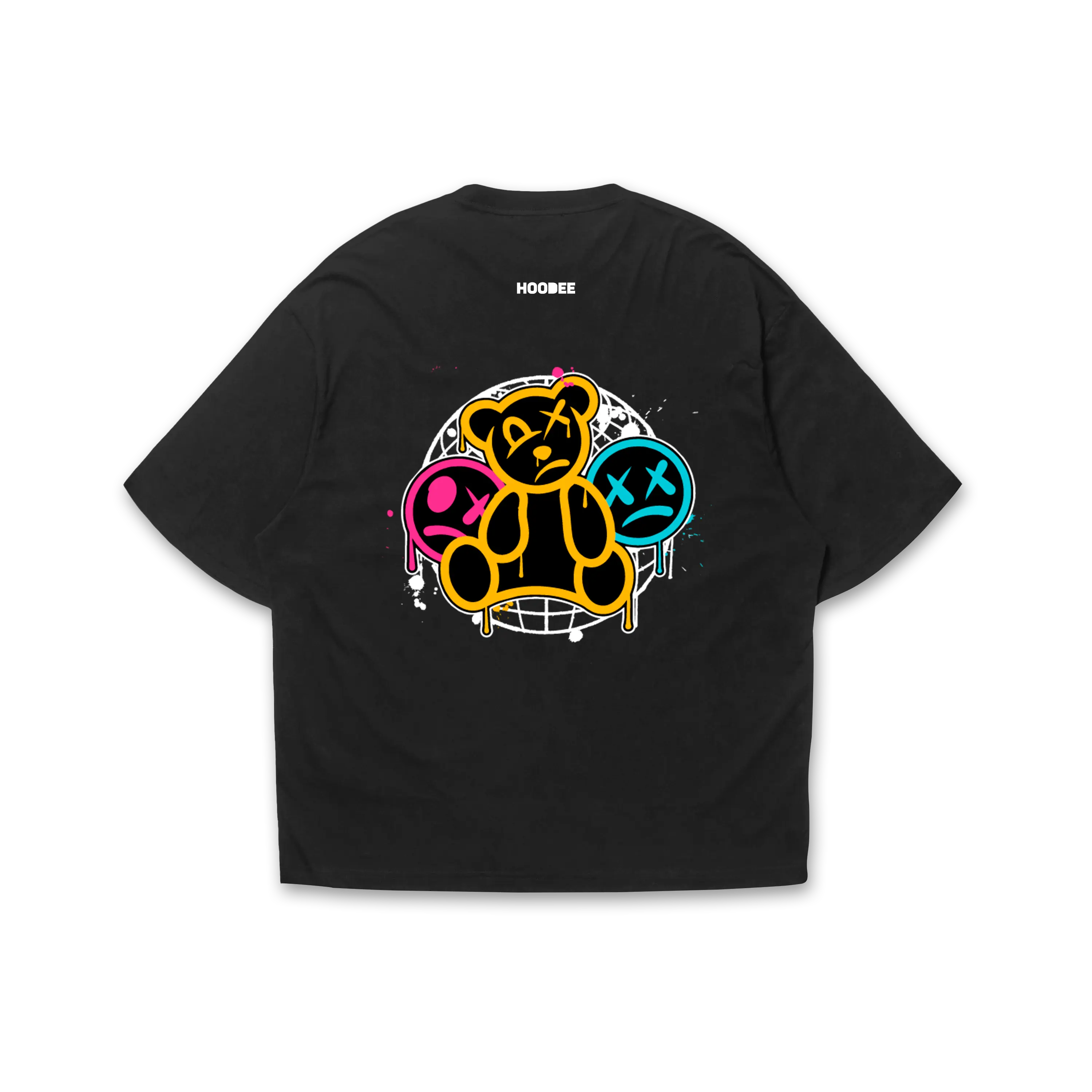 Playera oversize Hello stalkers HOODEE