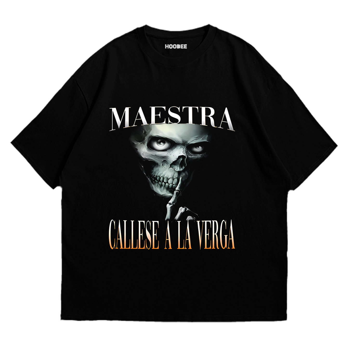 Playera oversize - A veces, el silencio lo dice todo
