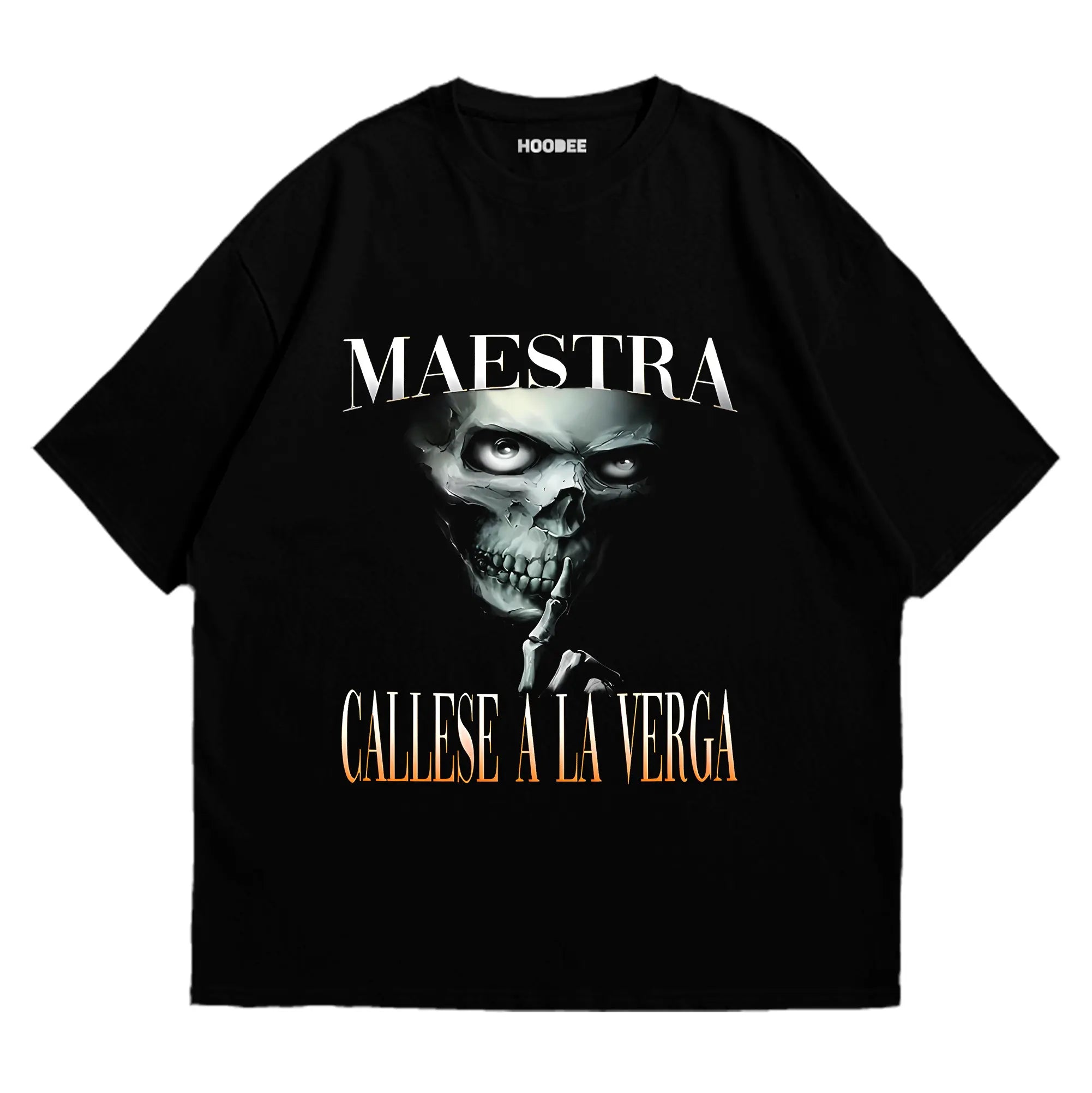 Playera oversize - A veces, el silencio lo dice todo HOODEE