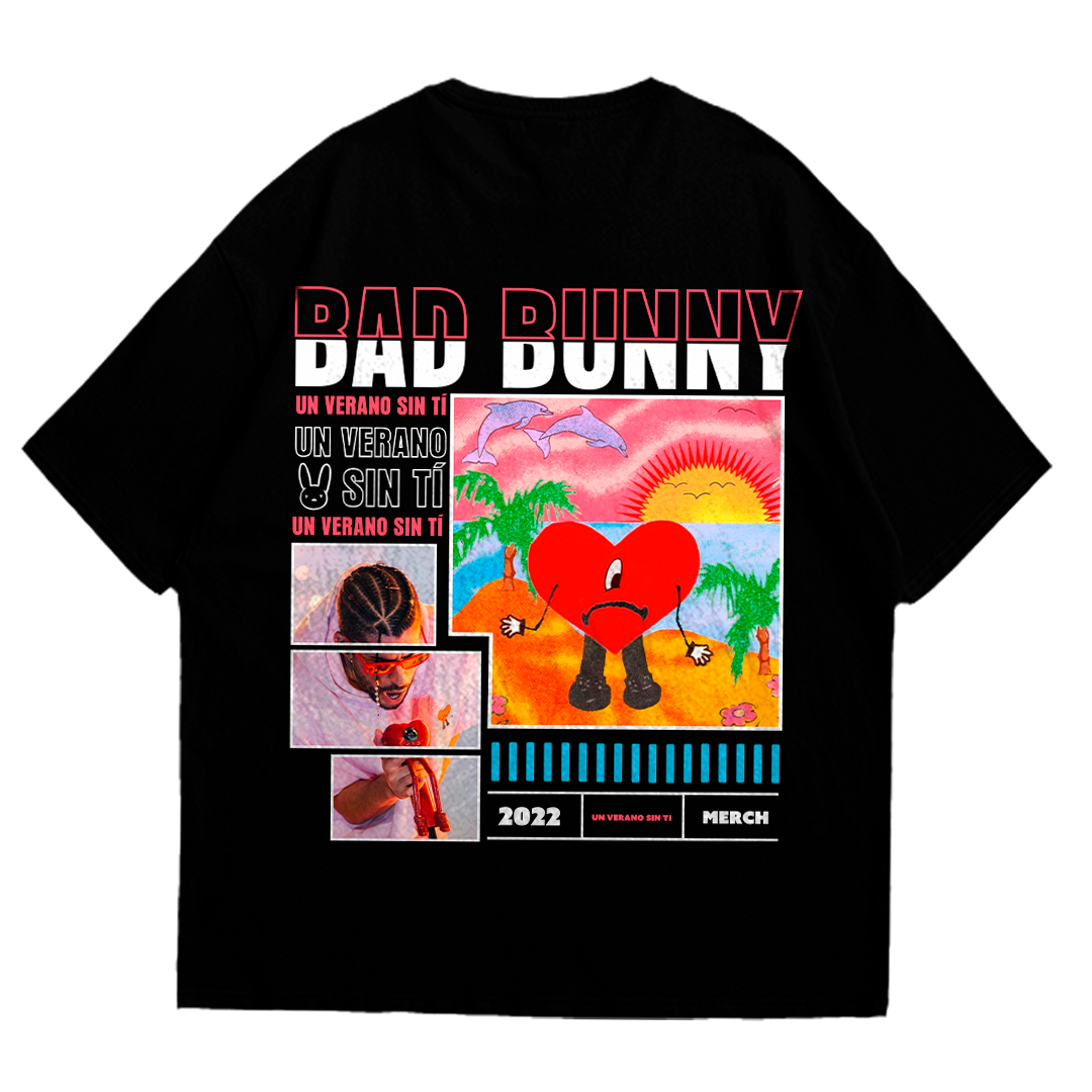 Playera oversize Bad Bunny #2