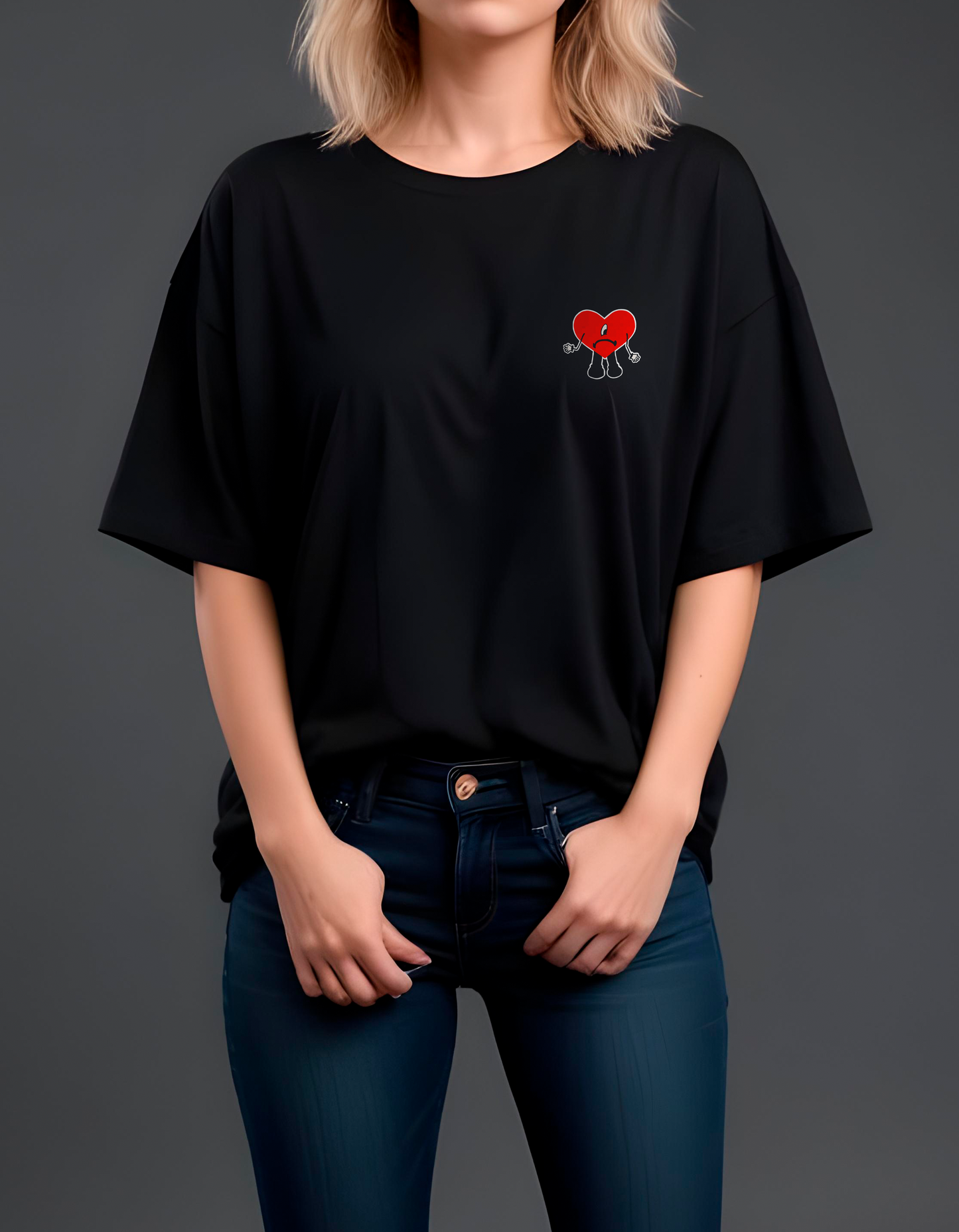 Playera oversize Bad Bunny #2