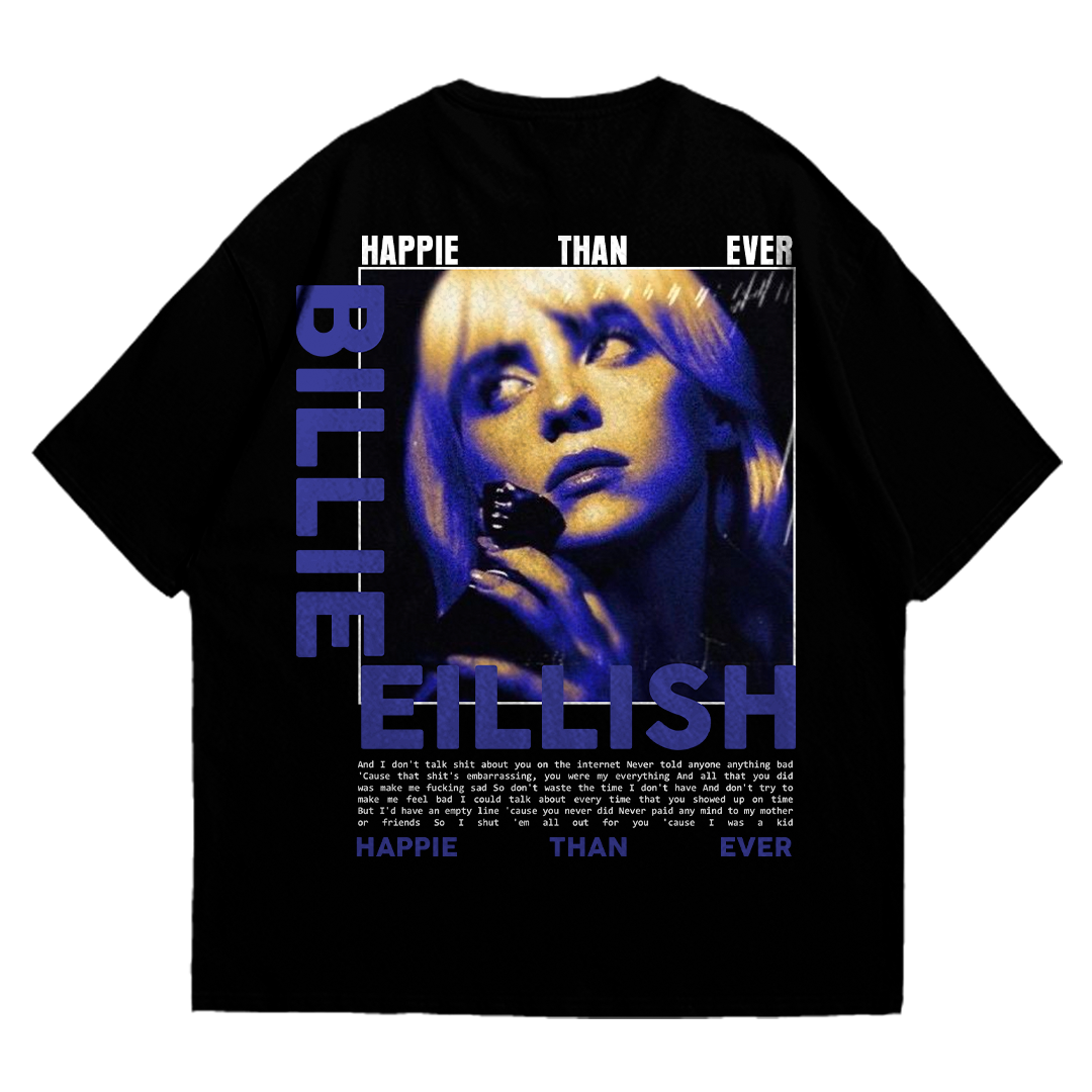 Playera oversize Billie Elish #11