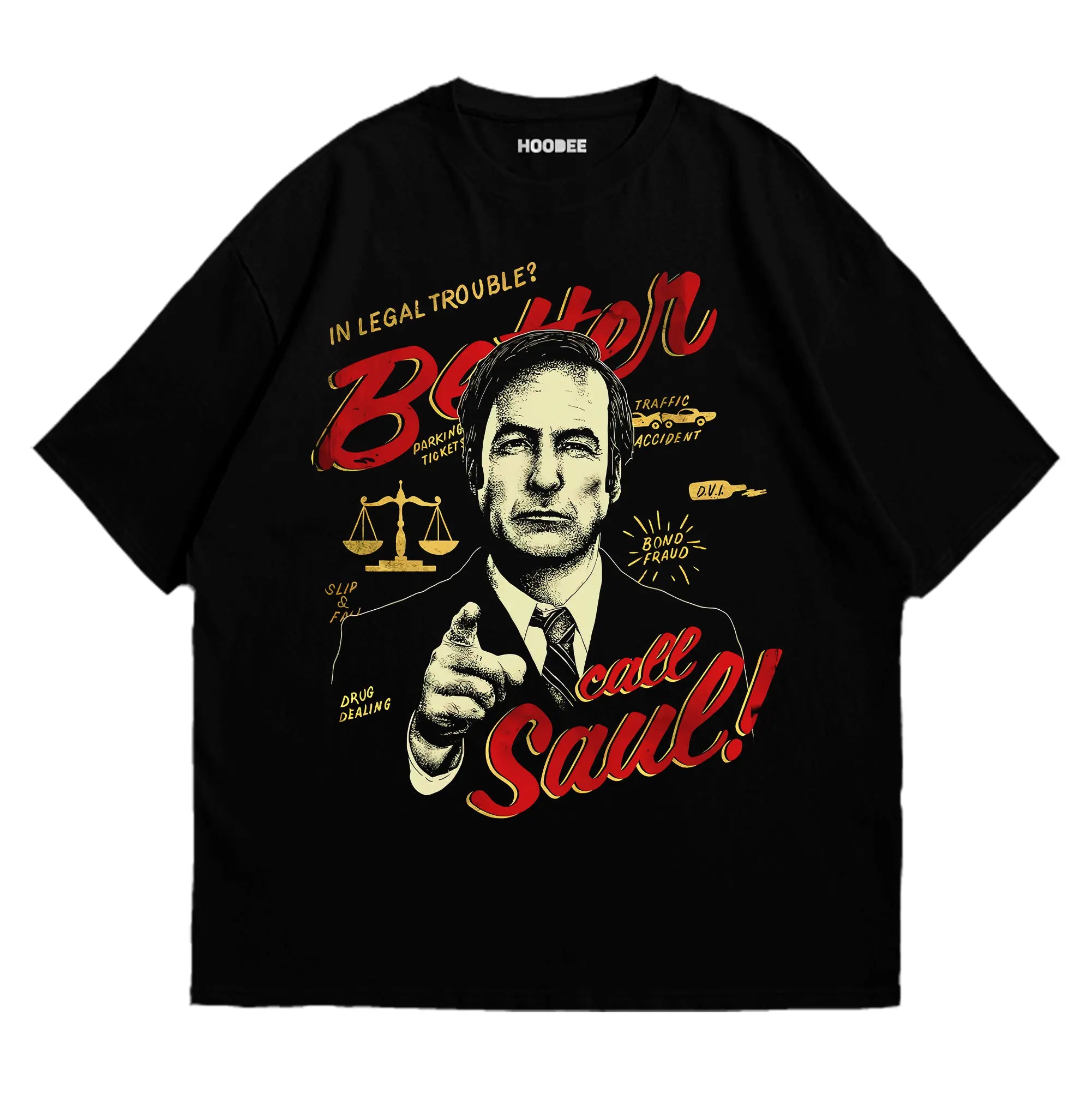 Playera oversize Better call saul #1 HOODEE