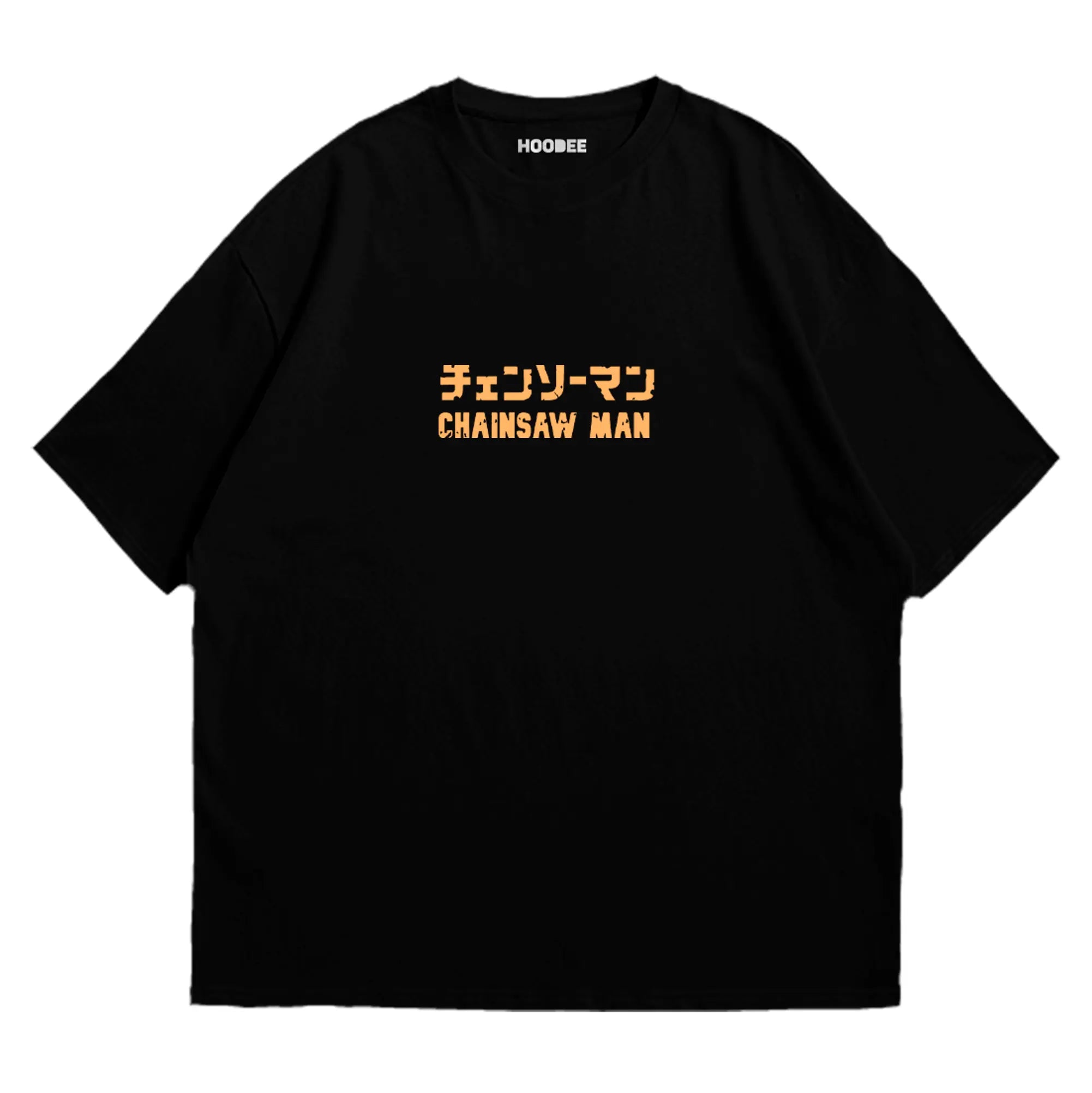 Playera oversize Chainsaw man #1 HOODEE