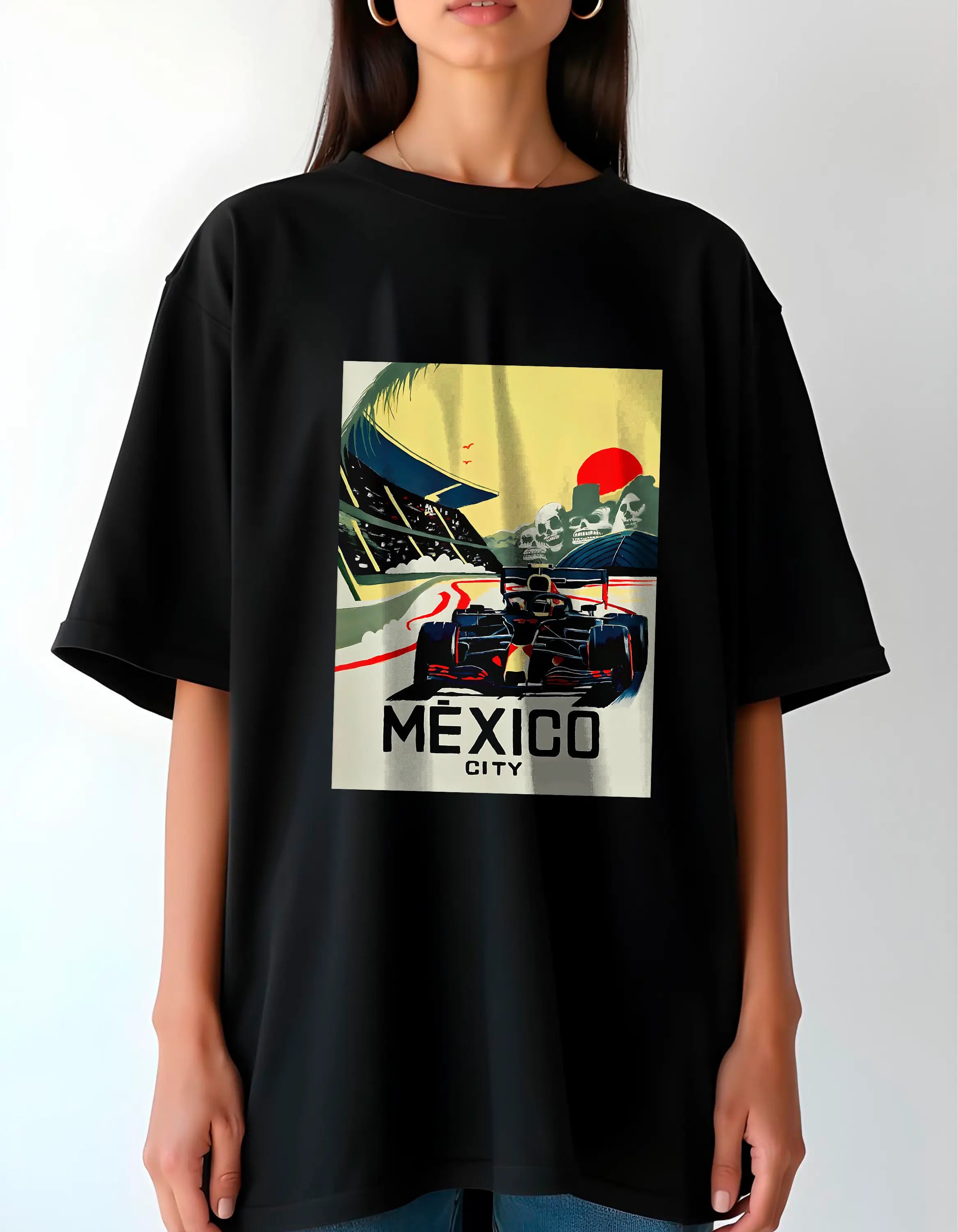 Playera oversize - Checo Pérez #4 HOODEE