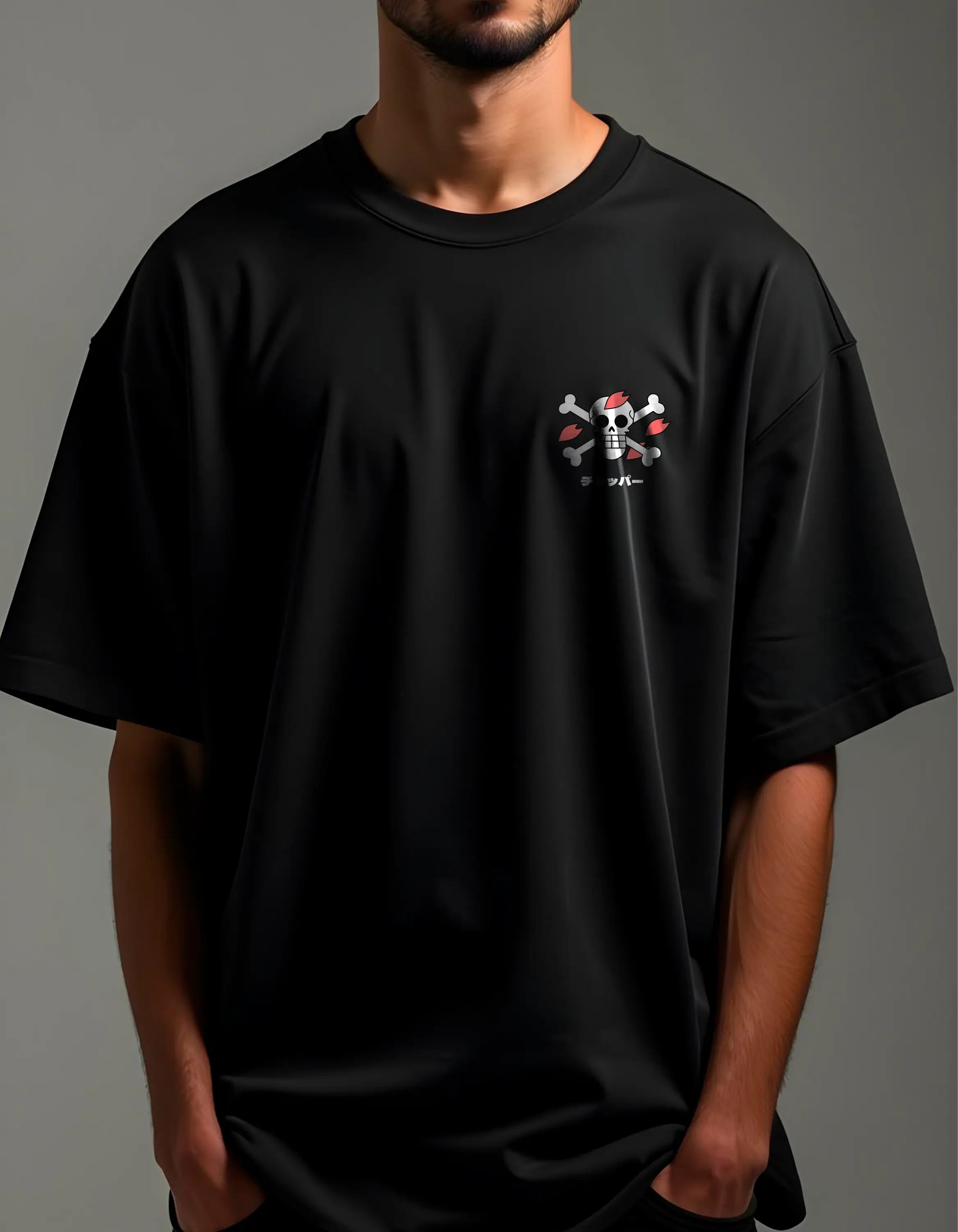 Playera oversize One piece - Chopper #1 HOODEE