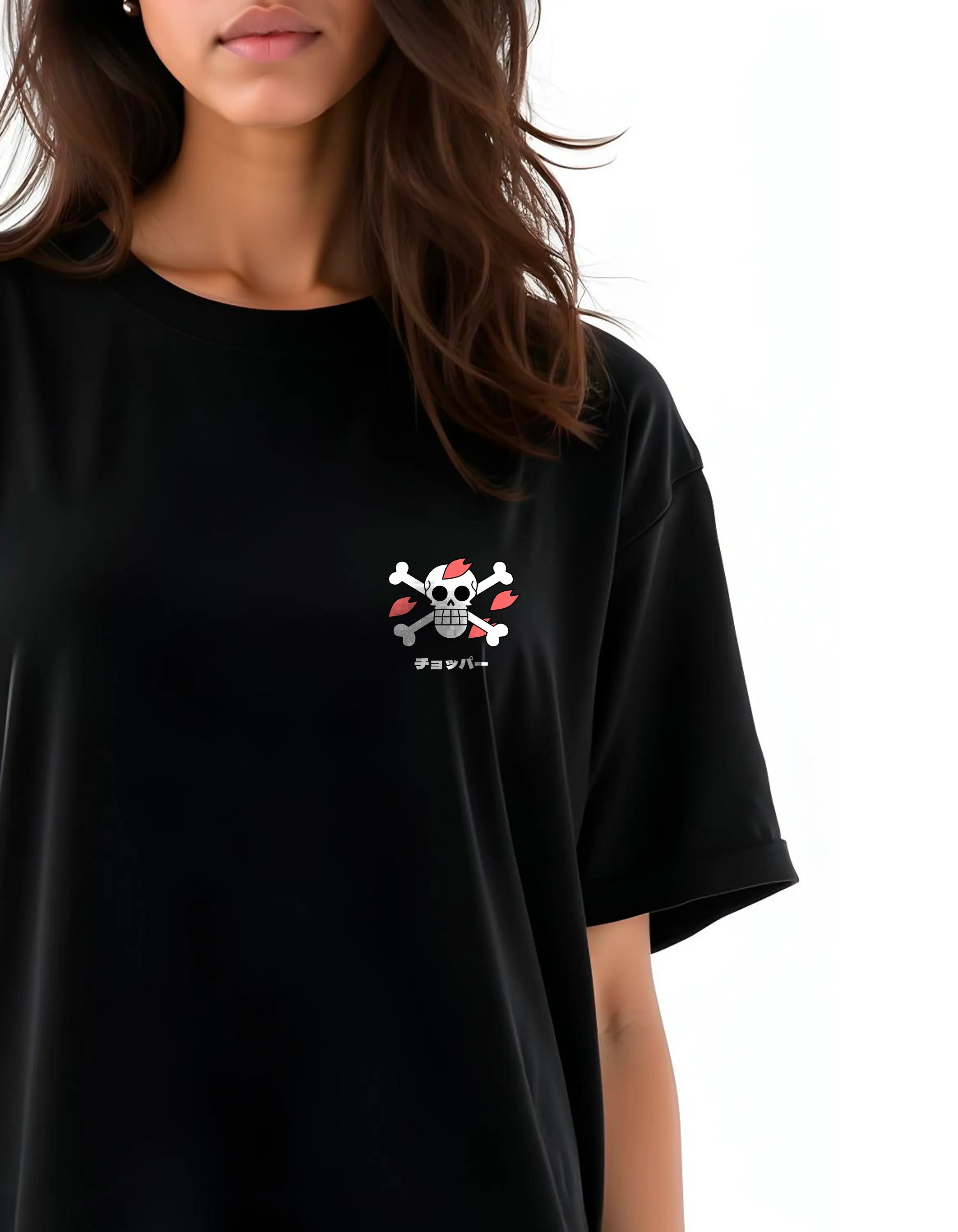 Playera oversize One piece - Chopper #1 HOODEE