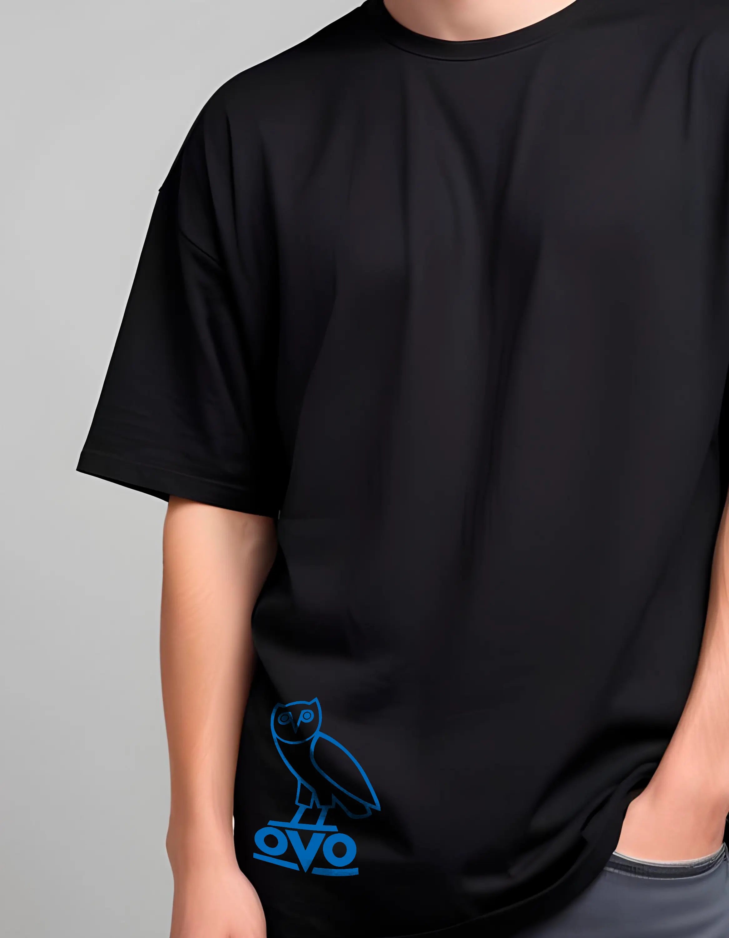 Playera oversize Drake #3 HOODEE