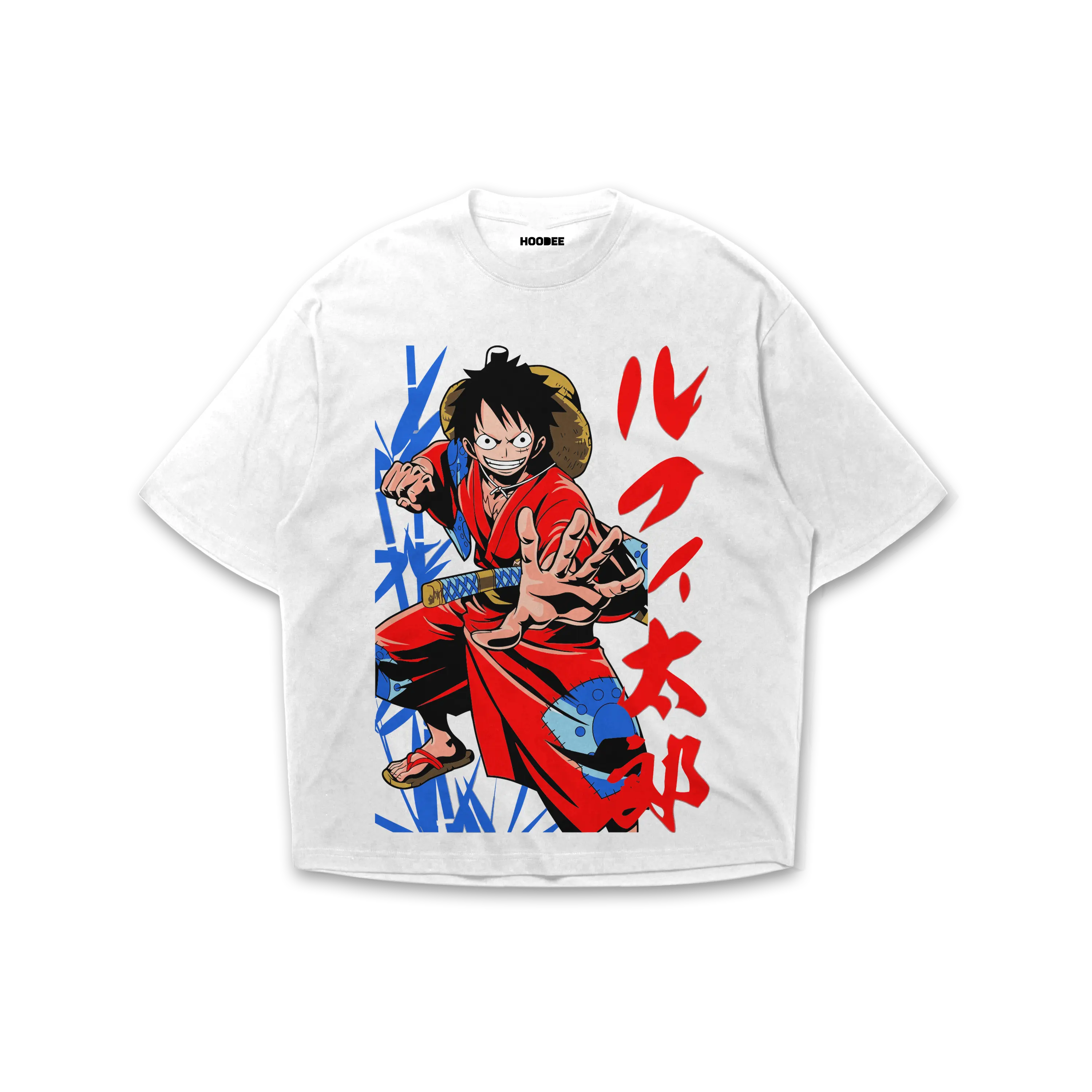 Playera oversize One piece - Luffy #6 HOODEE