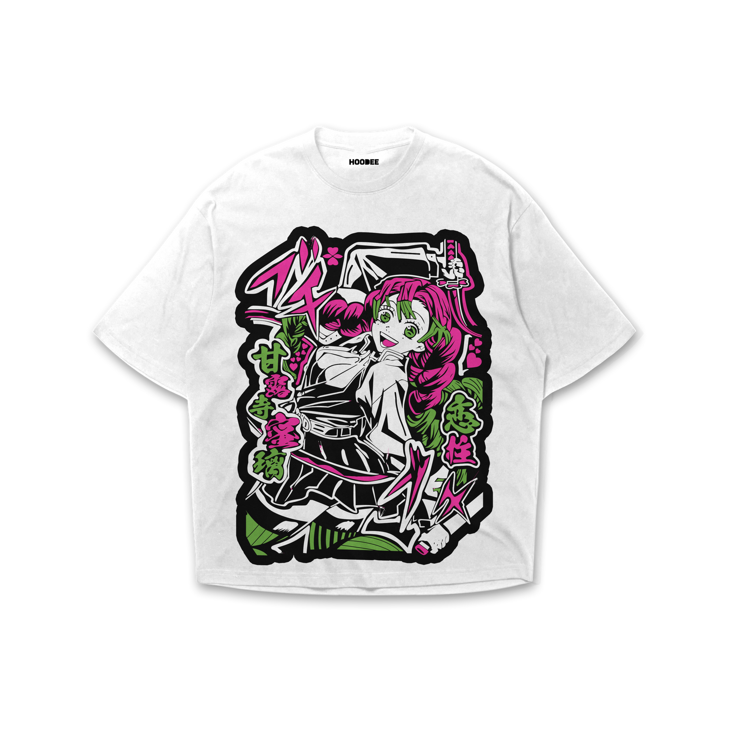 Playera oversize Demon slayer - Mitsuri Kanroji
