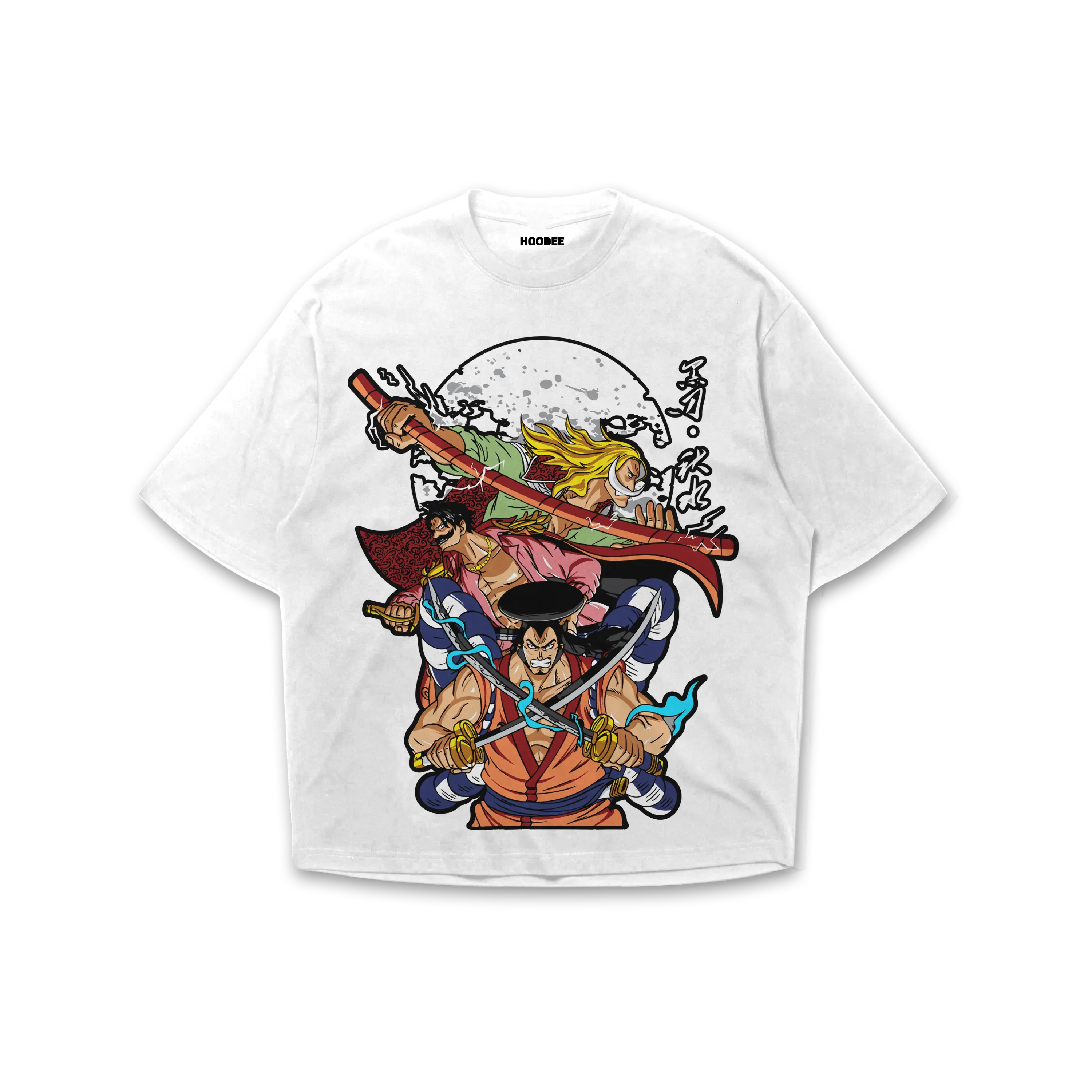 Playera oversize One piece #1 HOODEE