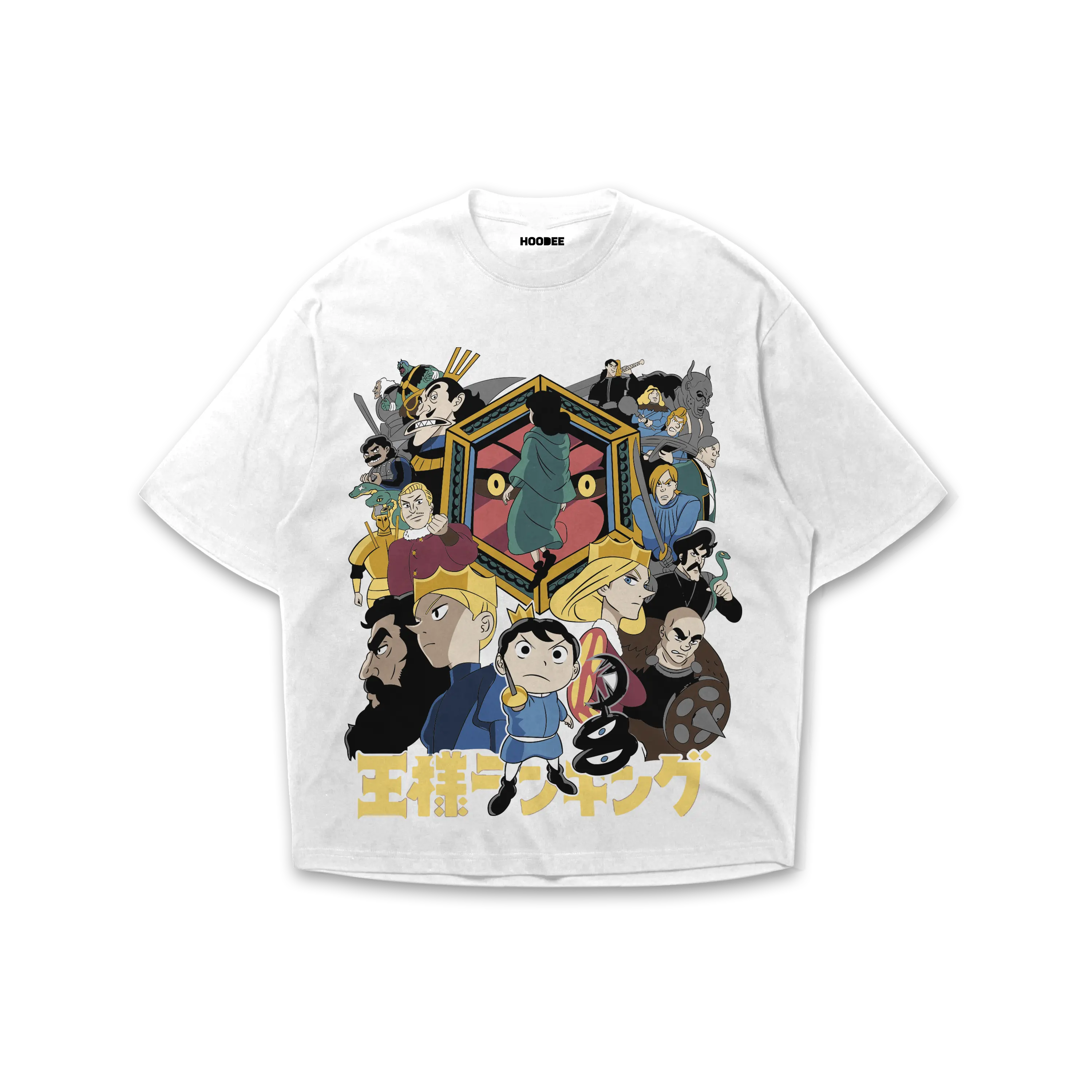 Playera oversize Ranking of Kings HOODEE