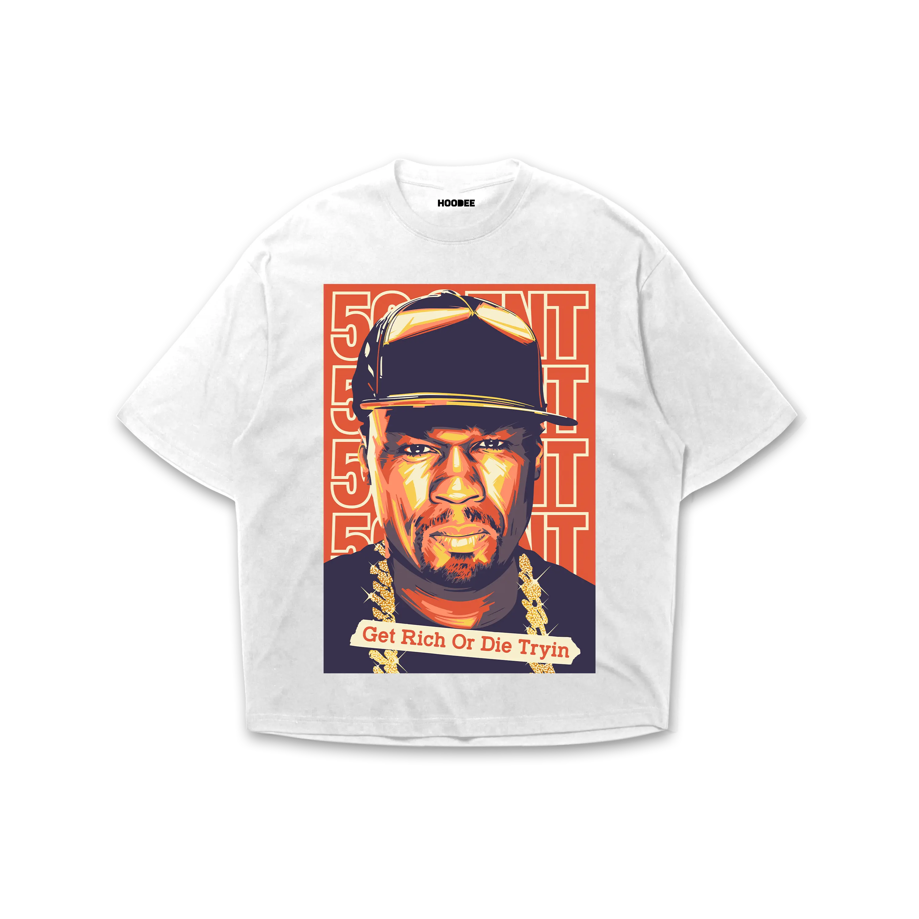 Playera 50 Cent #2 HOODEE