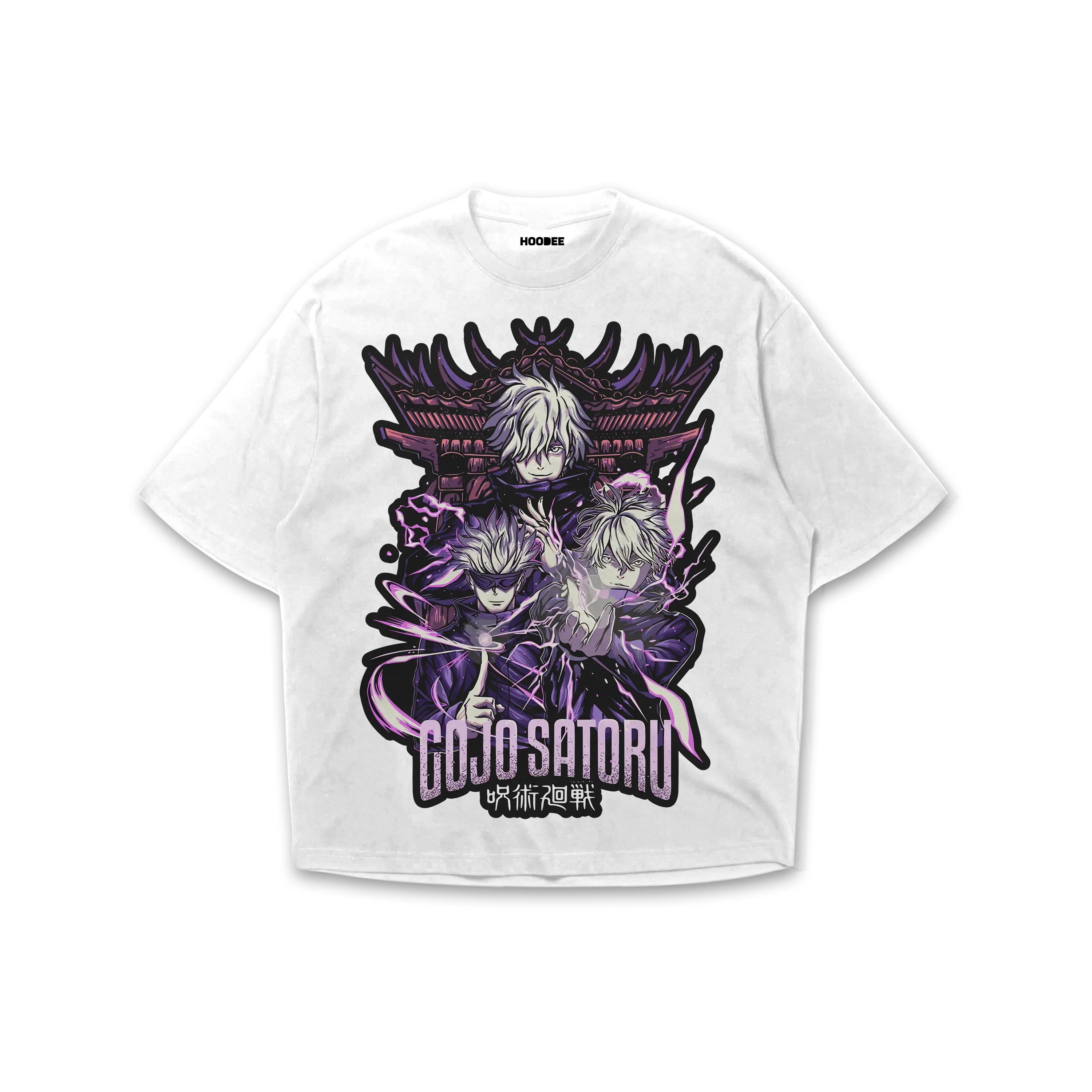 Playera oversize Jujutsu kaisen - Satoru gojō #3 HOODEE