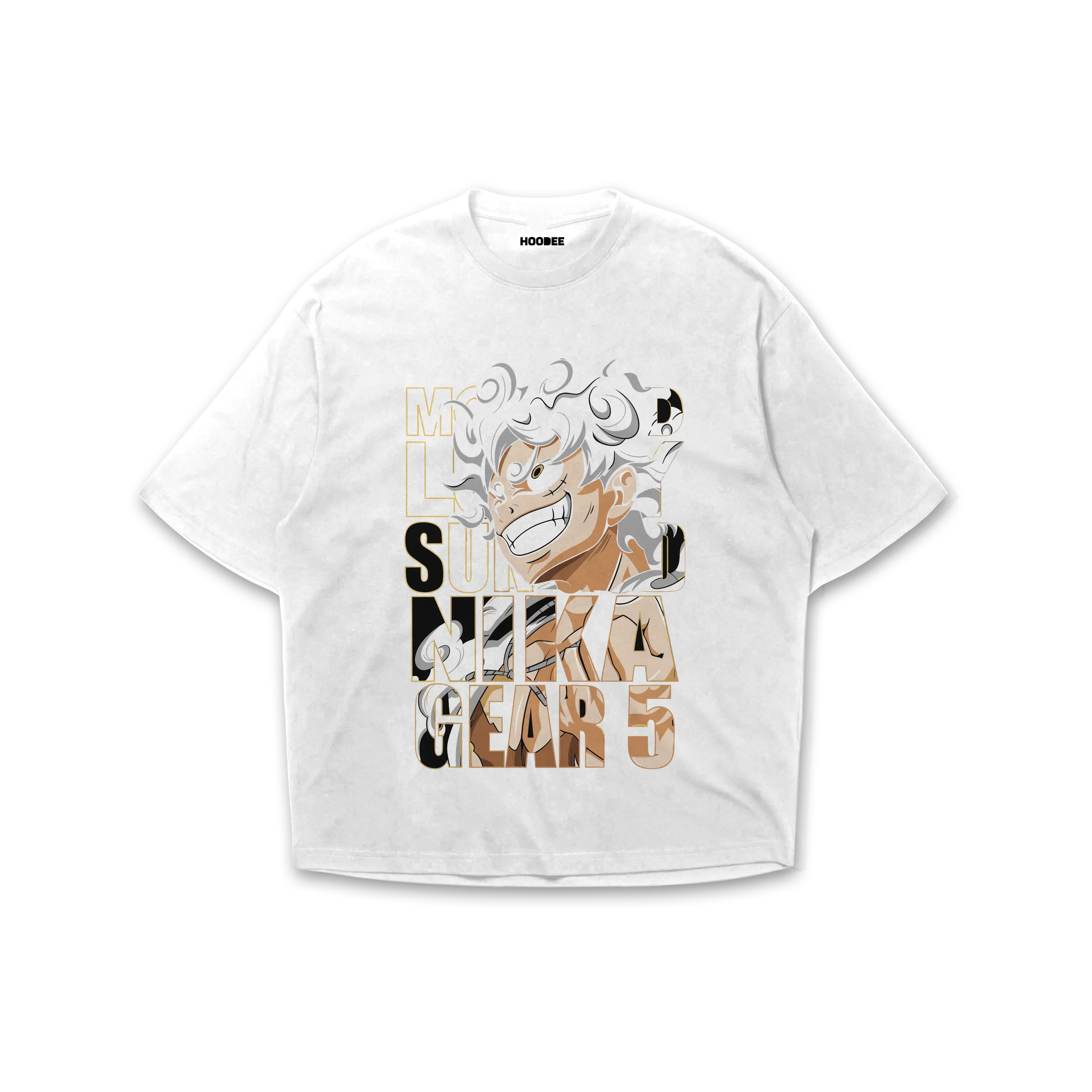 Playera oversize One piece - Luffy Gear 5 #1 HOODEE