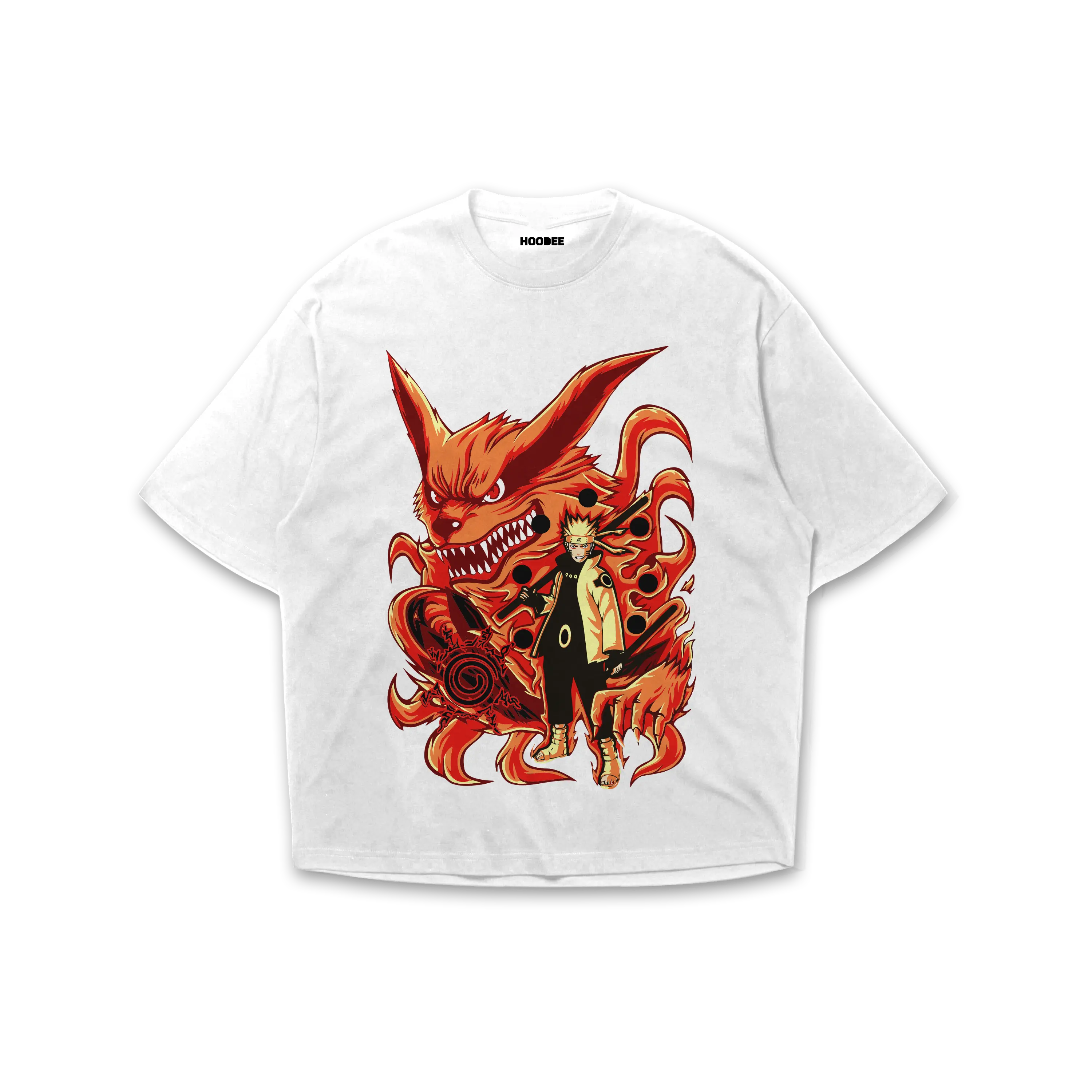 Playera oversize Naruto #3 HOODEE