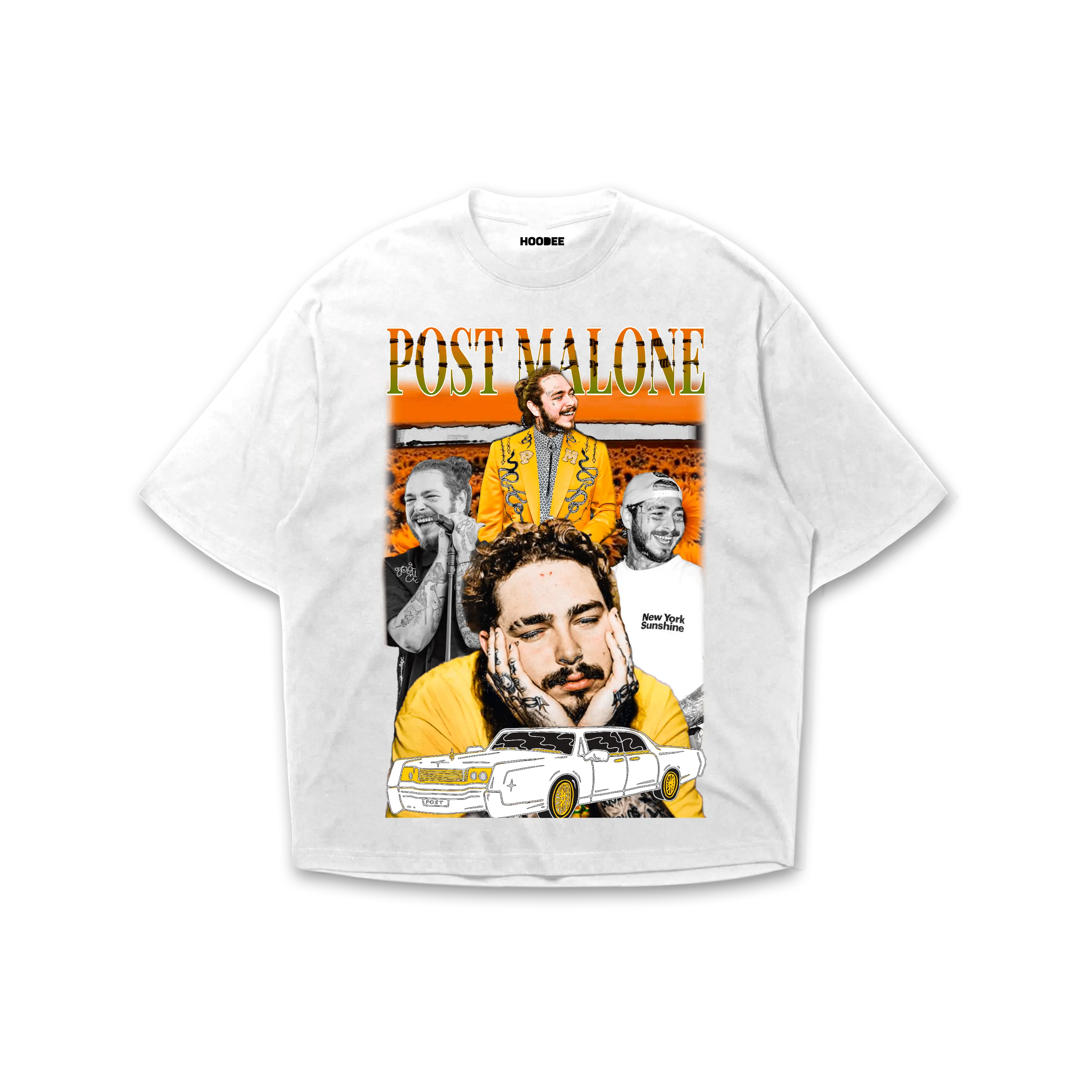 Playera Post malone #6 HOODEE