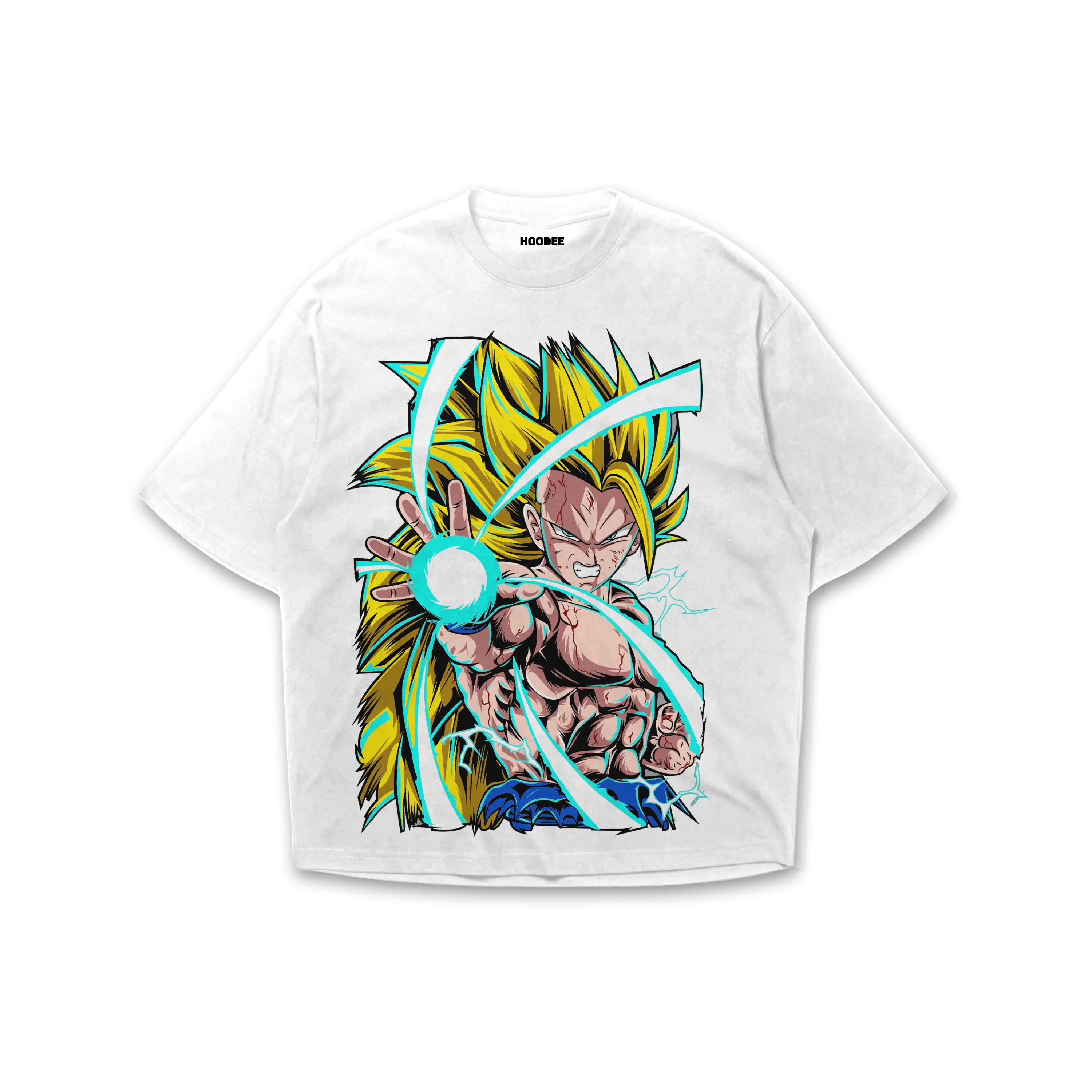 Playera oversize Dragon Ball Z - Super Saiyajin #2 HOODEE