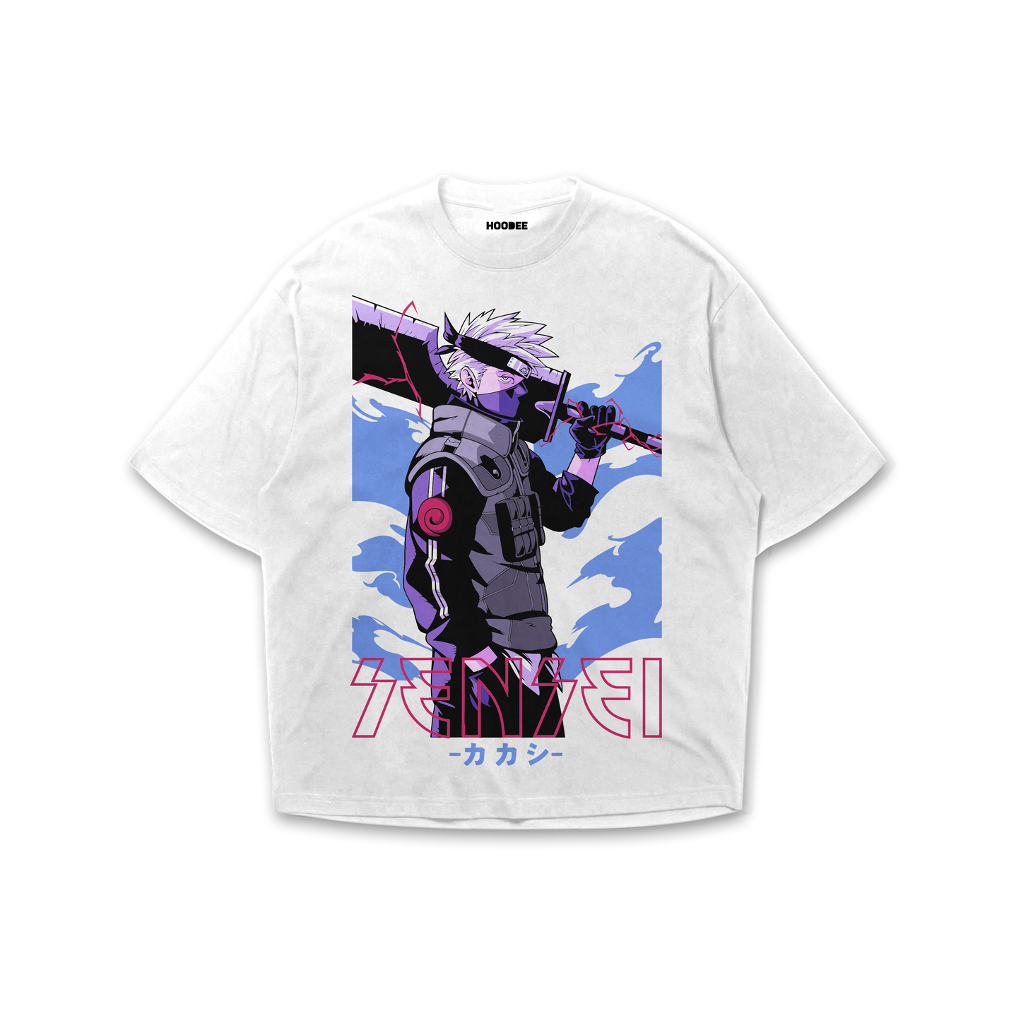 Playera oversize Naruto - Kakashi Sensei