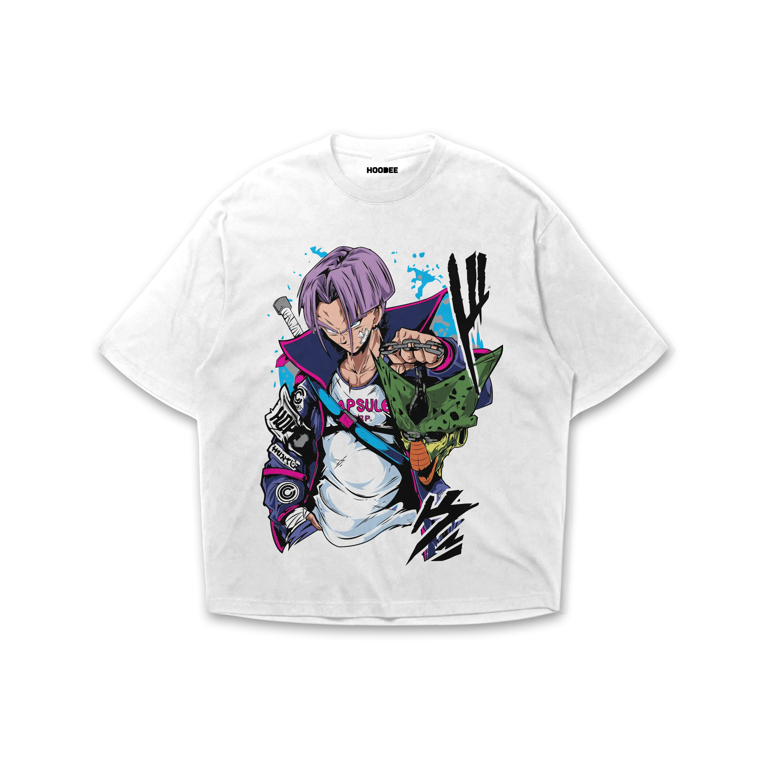 Playera oversize Dragon Ball Z - Trunks #2 HOODEE