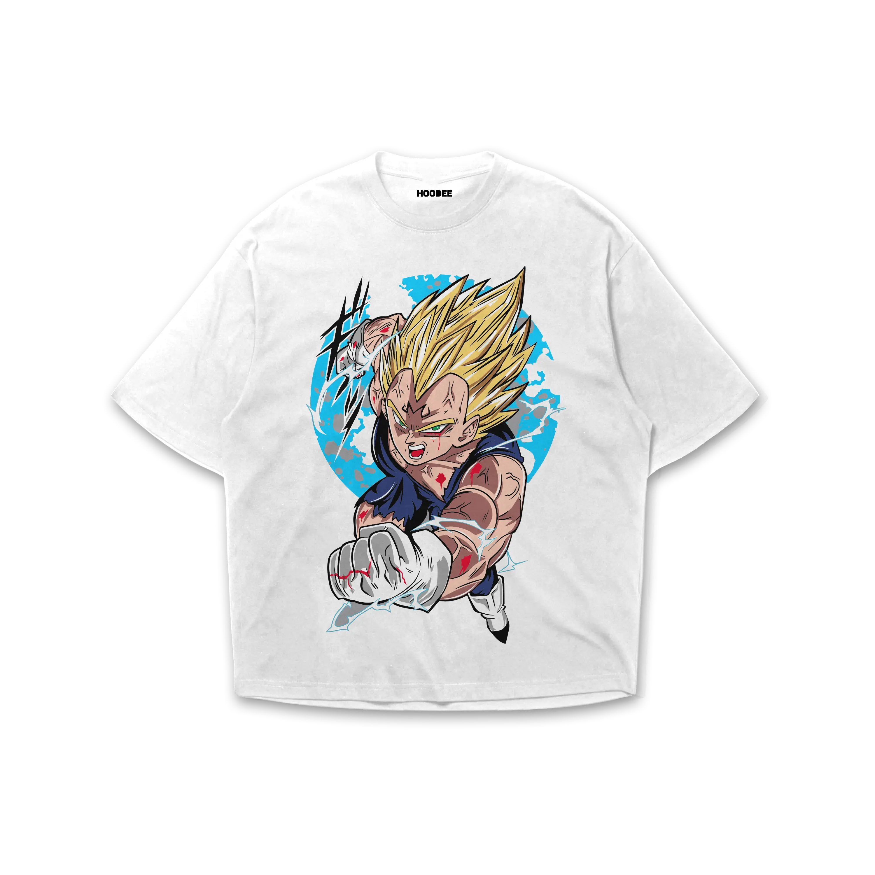 Playera oversize Dragon Ball Z - Vegeta #3 HOODEE