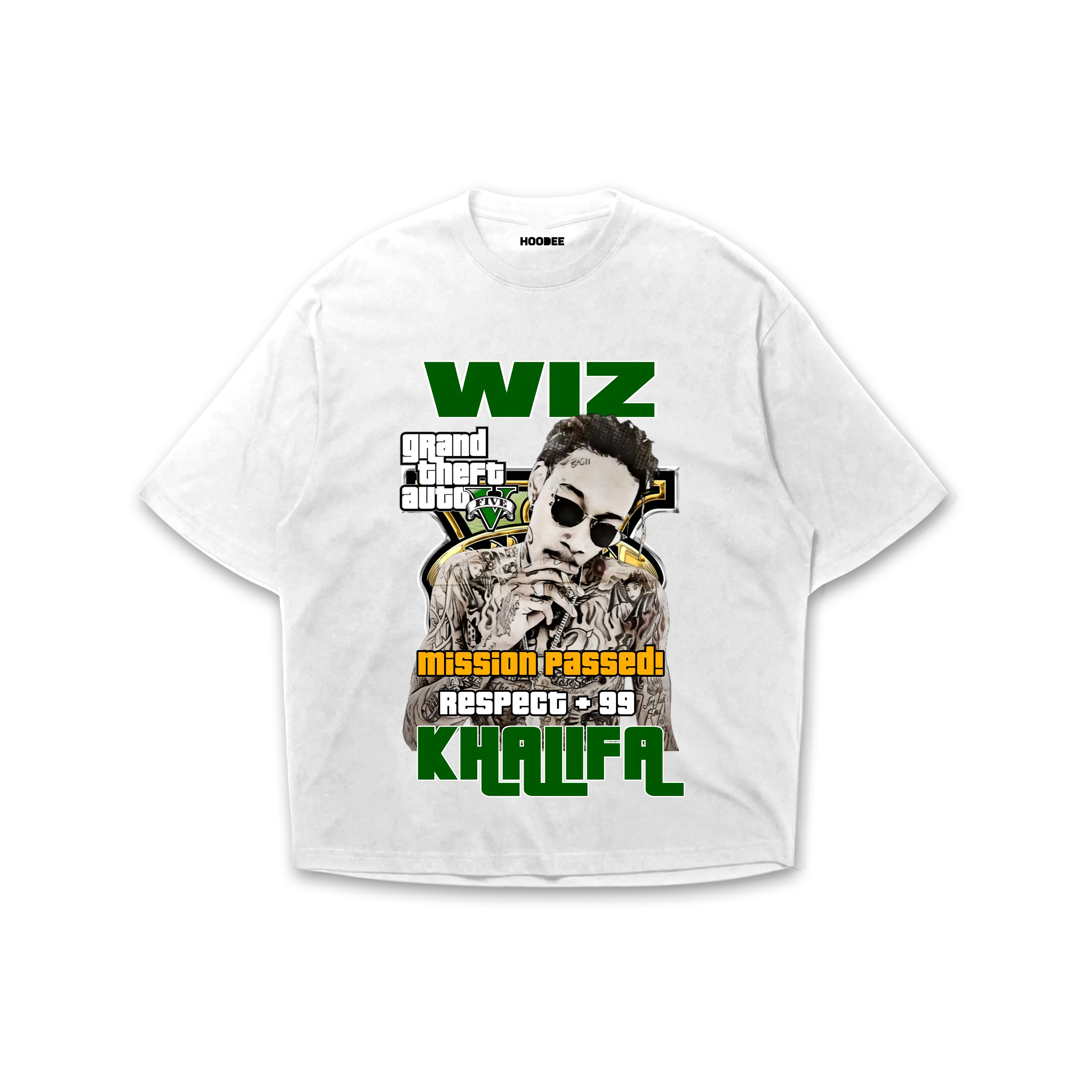 Playera Wiz khalifa #4 HOODEE