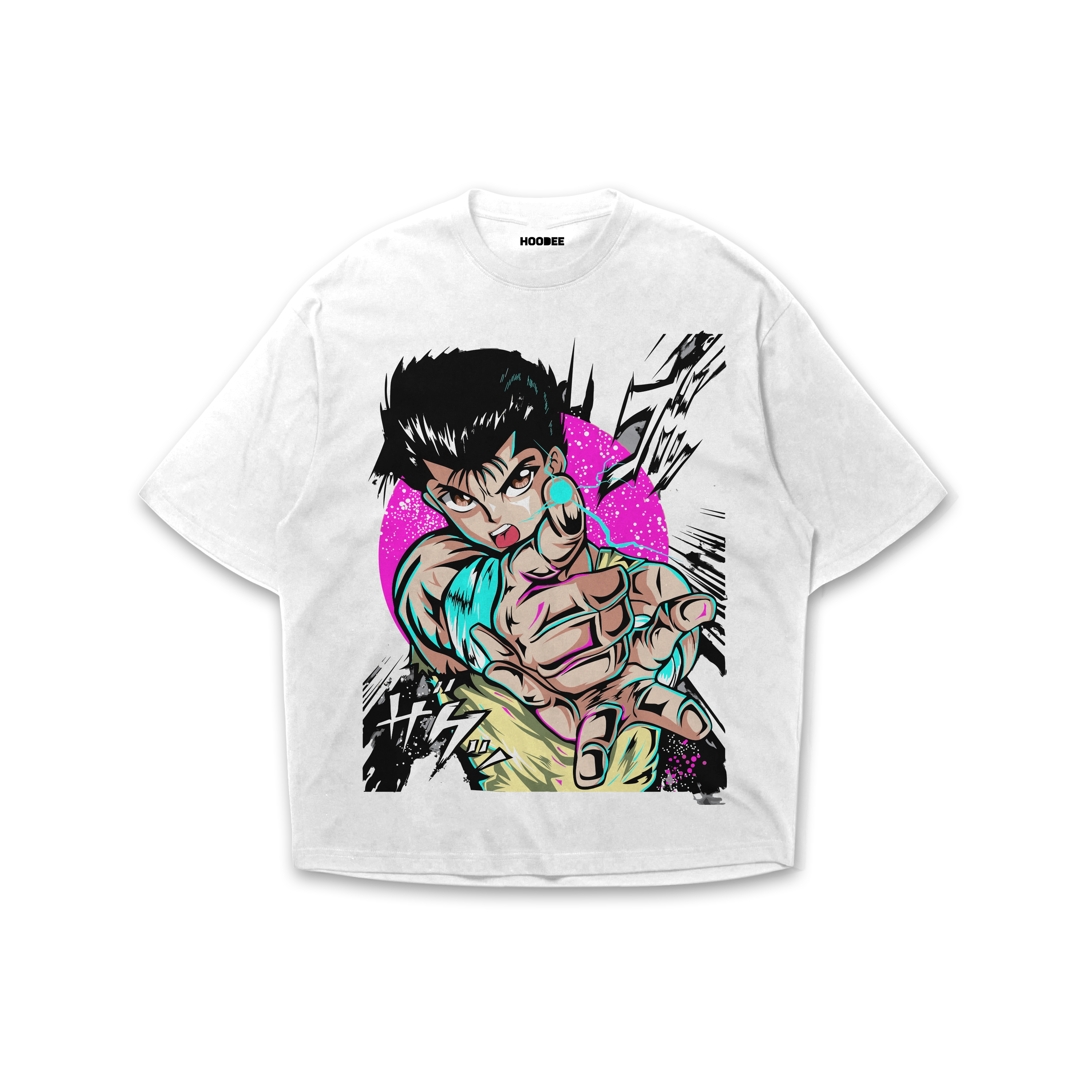 Playera oversize Yū Yū Hakusho - Yusuke urameshi #1