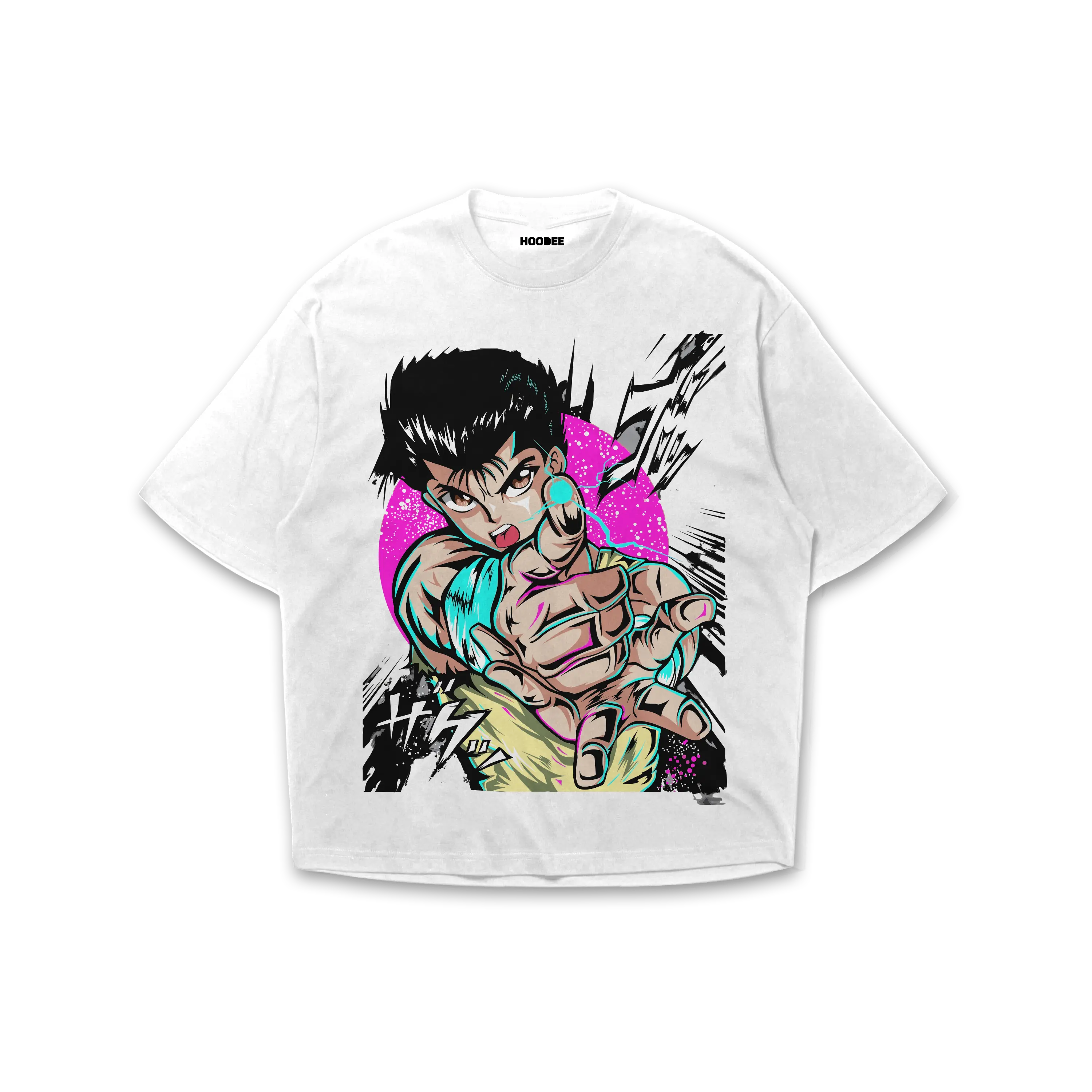 Playera oversize Yū Yū Hakusho - Yusuke urameshi #1 HOODEE