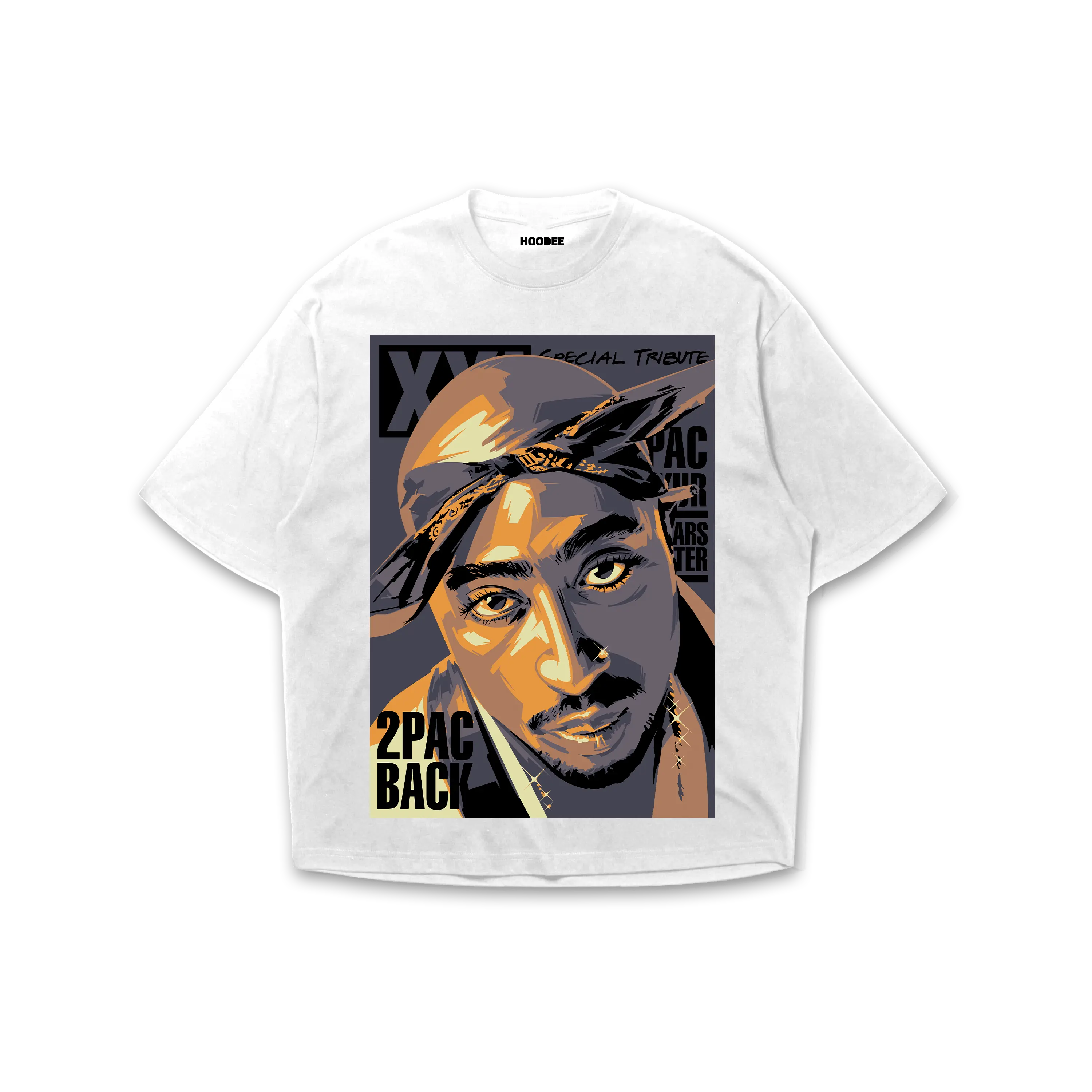 Player oversize - Tupac Shakur #34 HOODEE