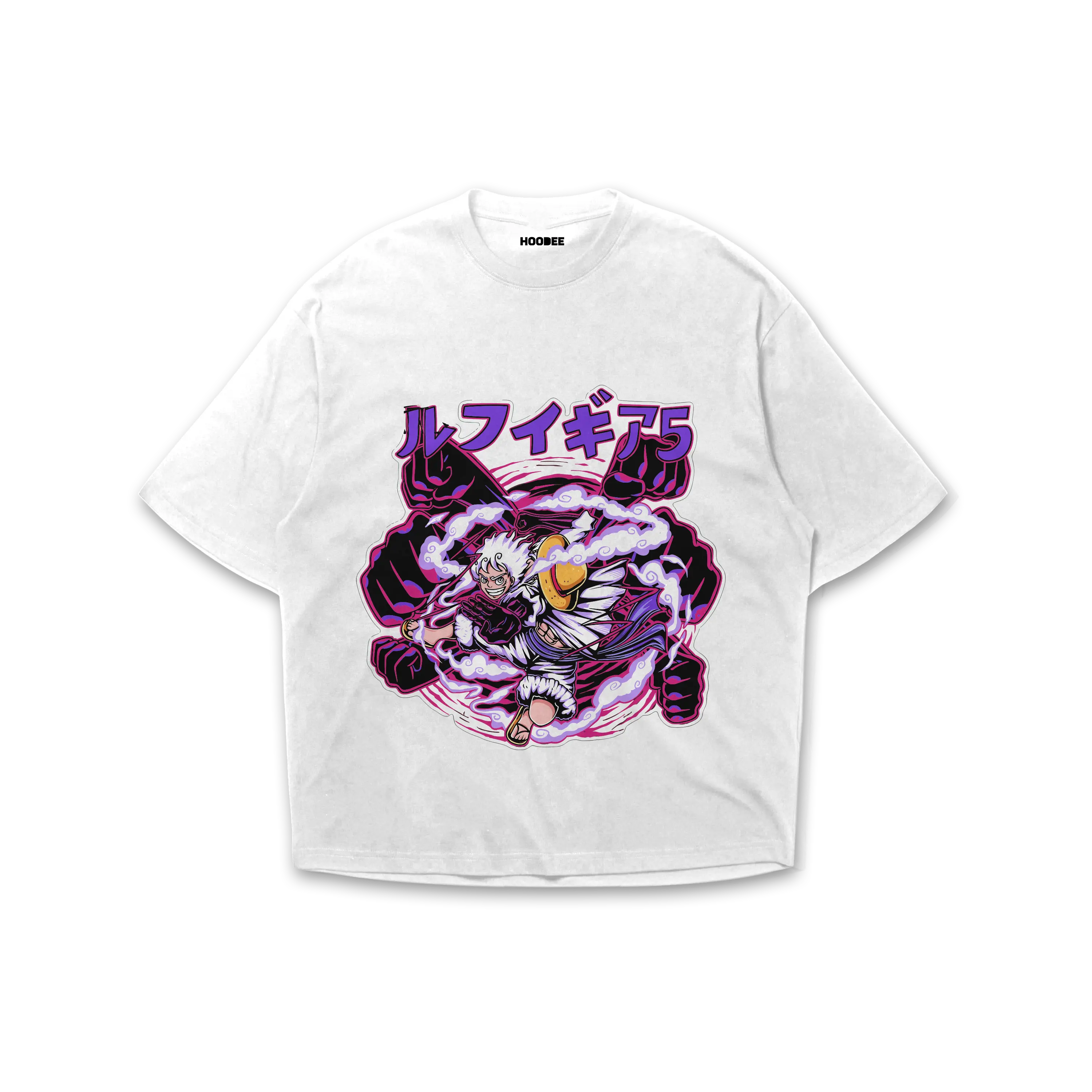 Playera oversize One piece - Luffy #4 HOODEE