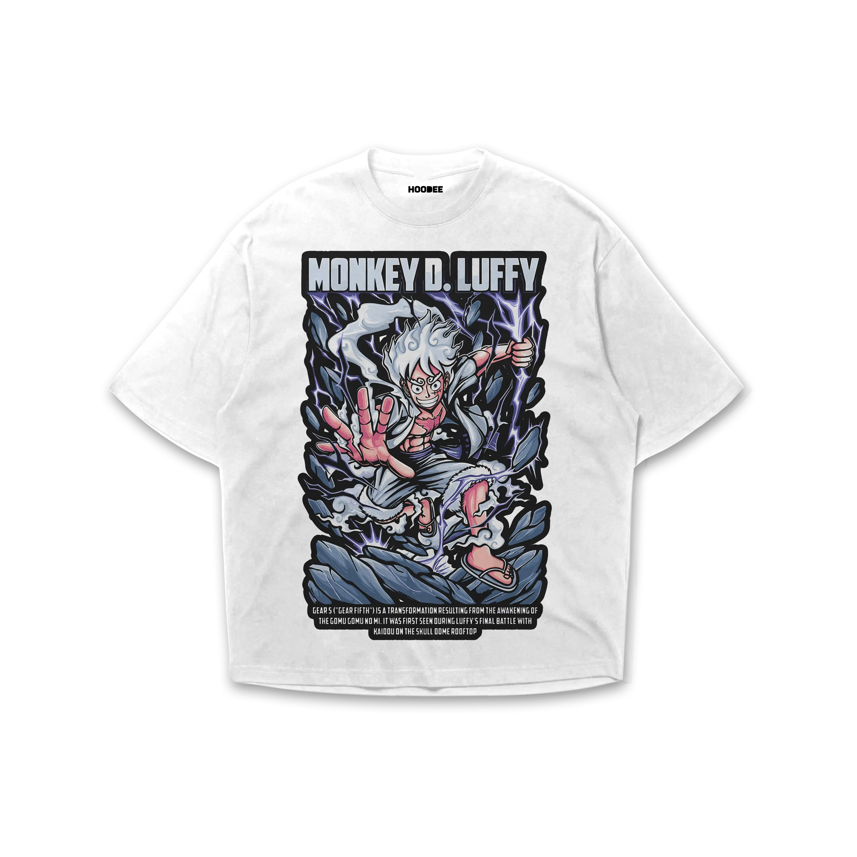 Playera oversize One piece - Luffy #3 HOODEE