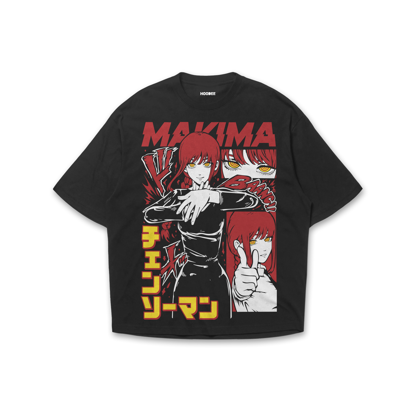 Playera oversize Chainsaw man - Makima