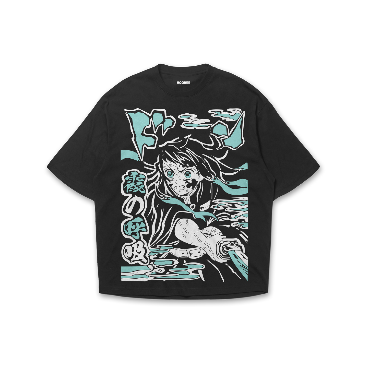 Playera oversize Demon slayer - Muichiro Tokito