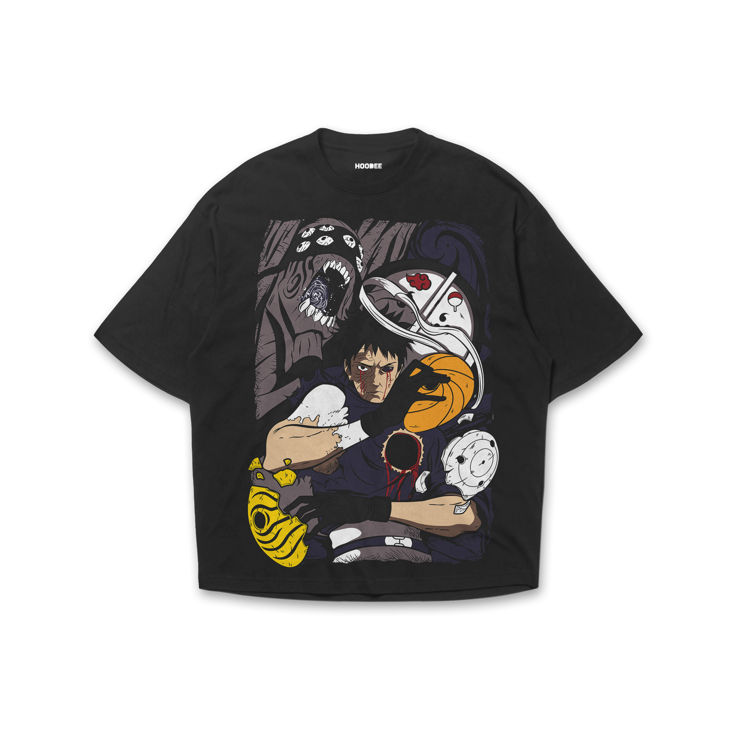 Playera oversize Naruto - Obito Uchiga