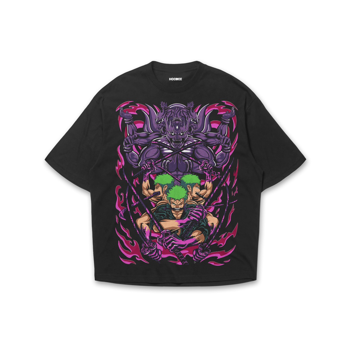 Playera oversize One piece - Roronoa Zoro #1