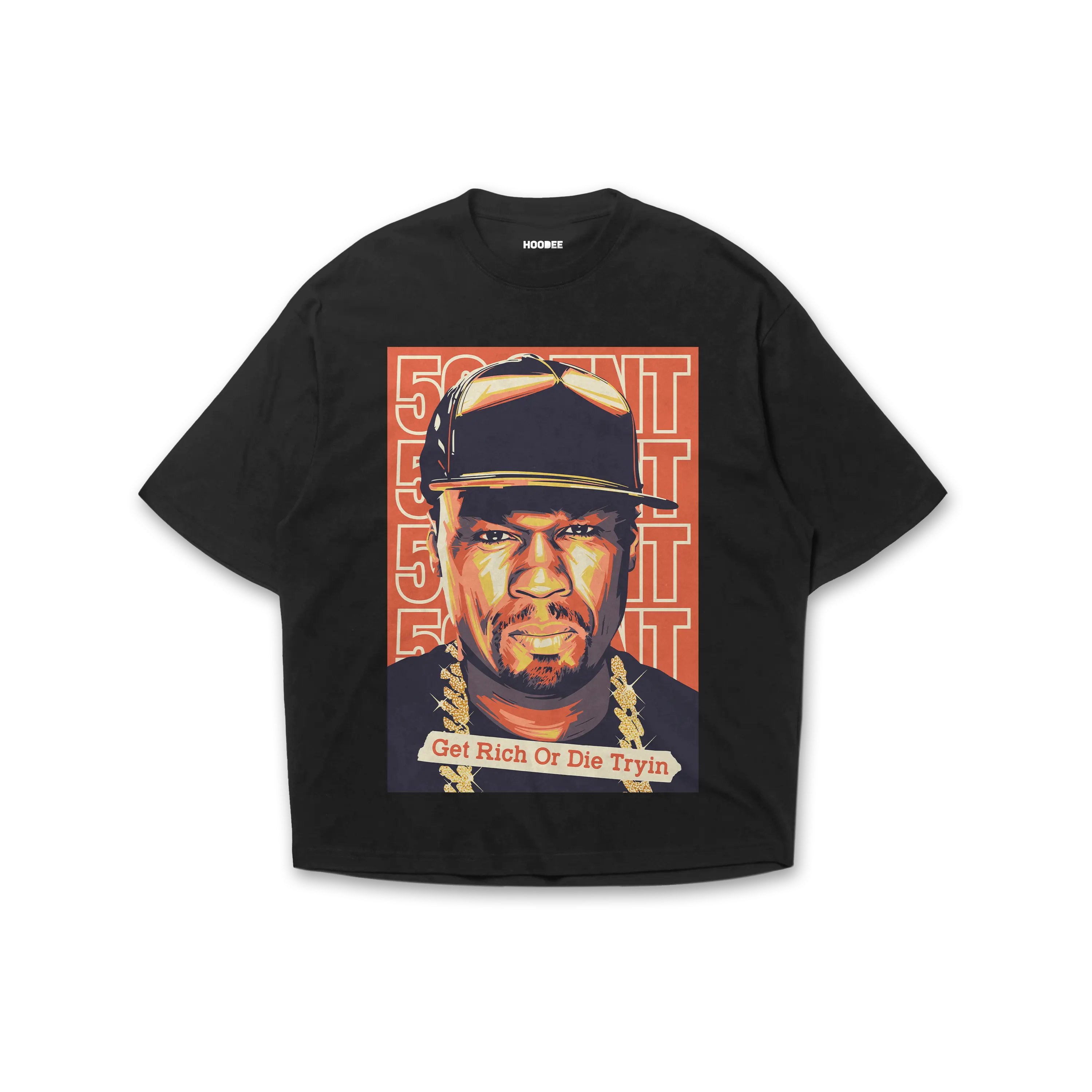 Playera 50 Cent #2 HOODEE