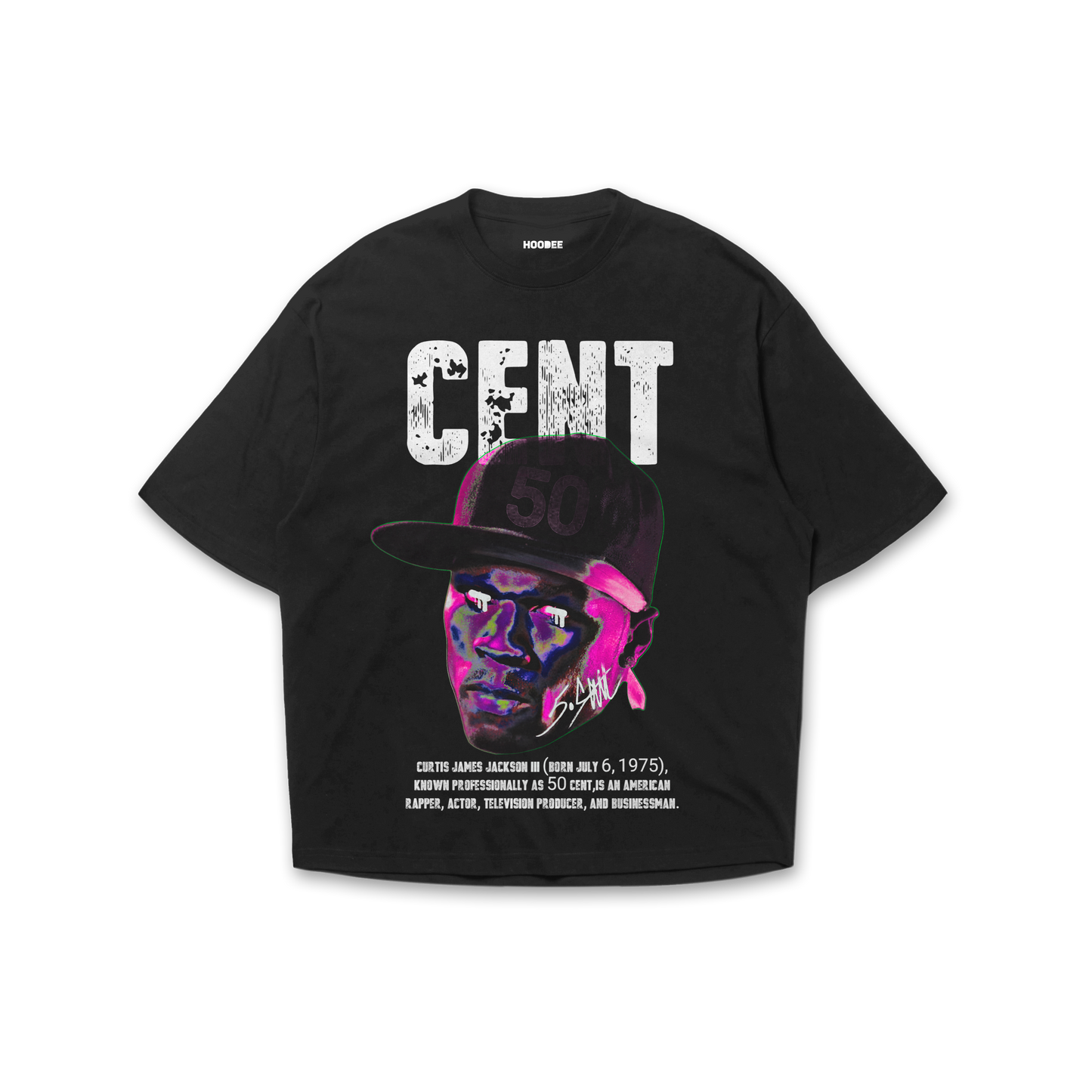 Playera 50 Cent Head