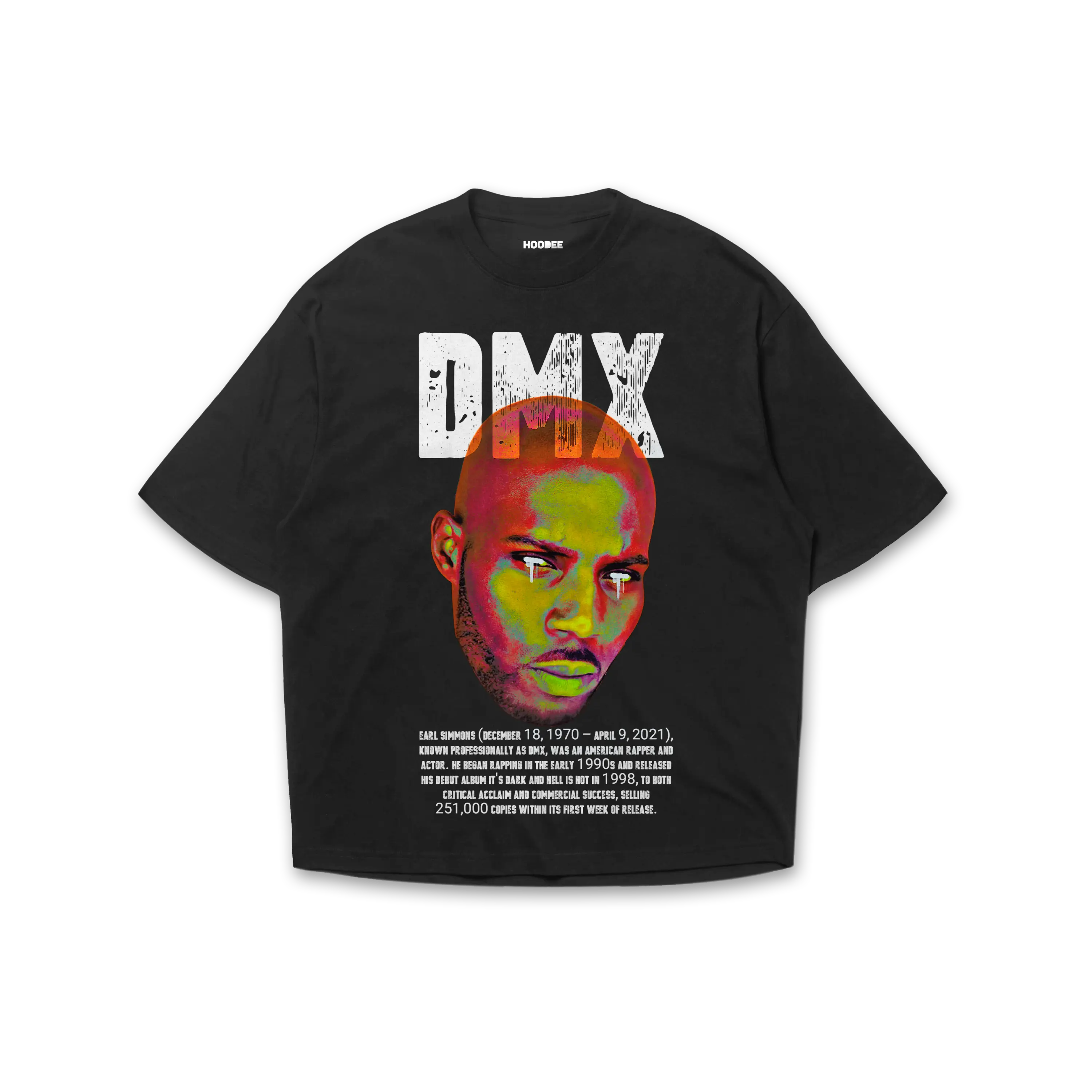Playera DMX Head HOODEE
