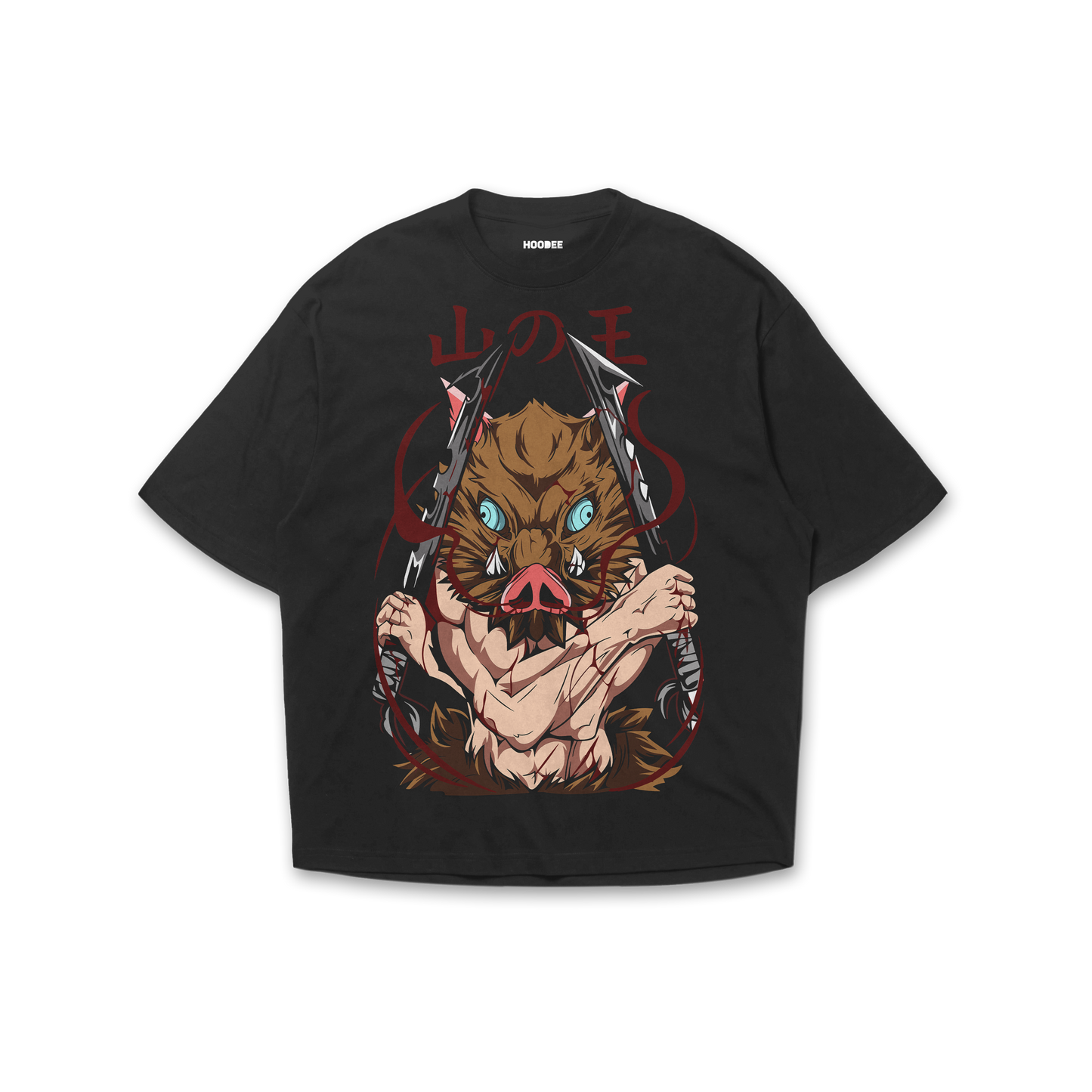 Playera oversize Demon Slayer - Inosuke Hashibira